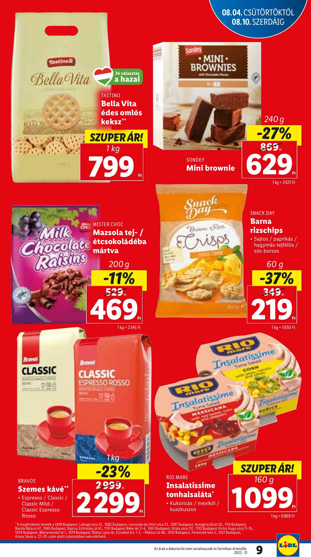 Flyer Lidl 04.08.2022 - 10.08.2022