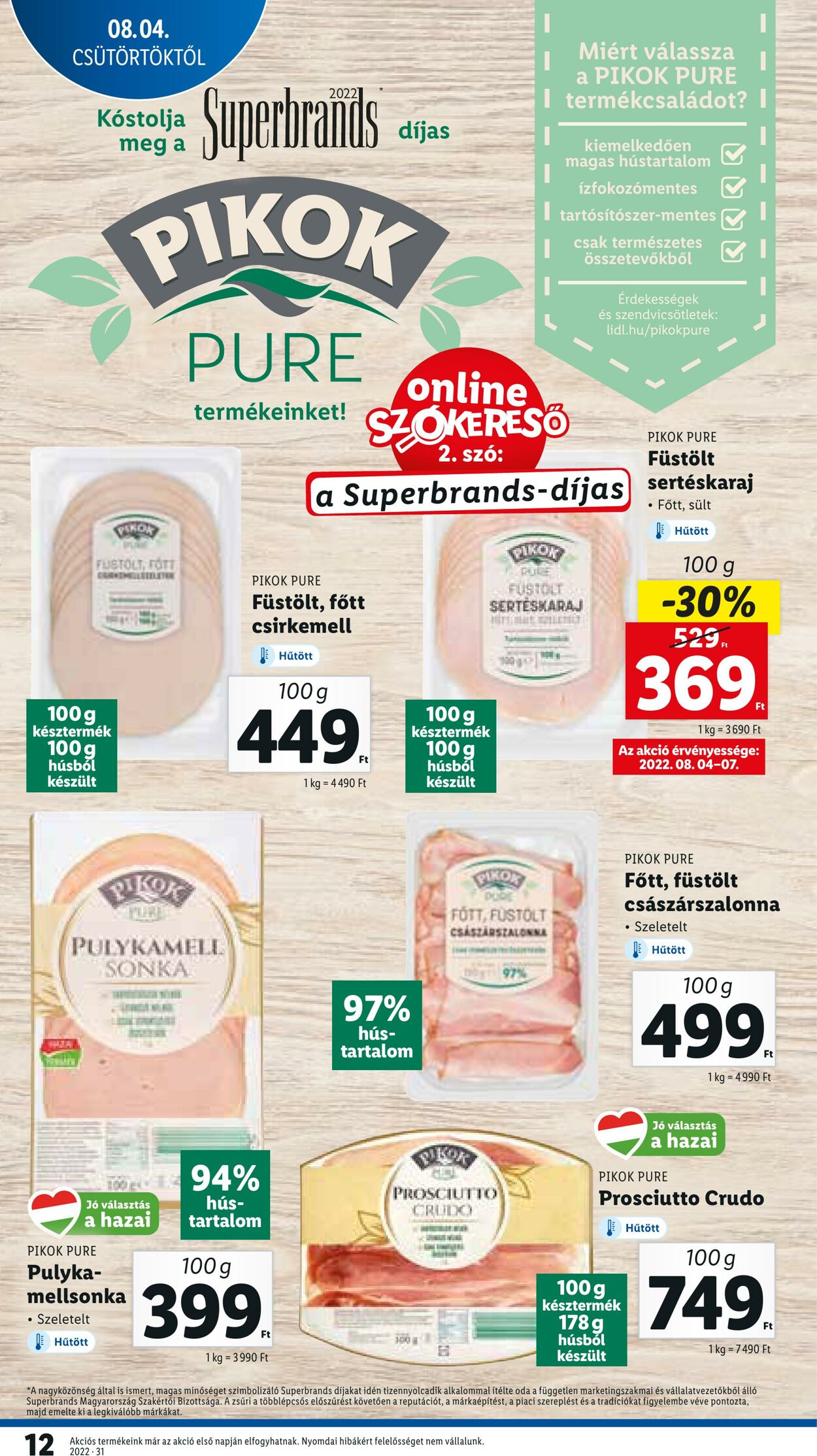 Flyer Lidl 04.08.2022 - 10.08.2022