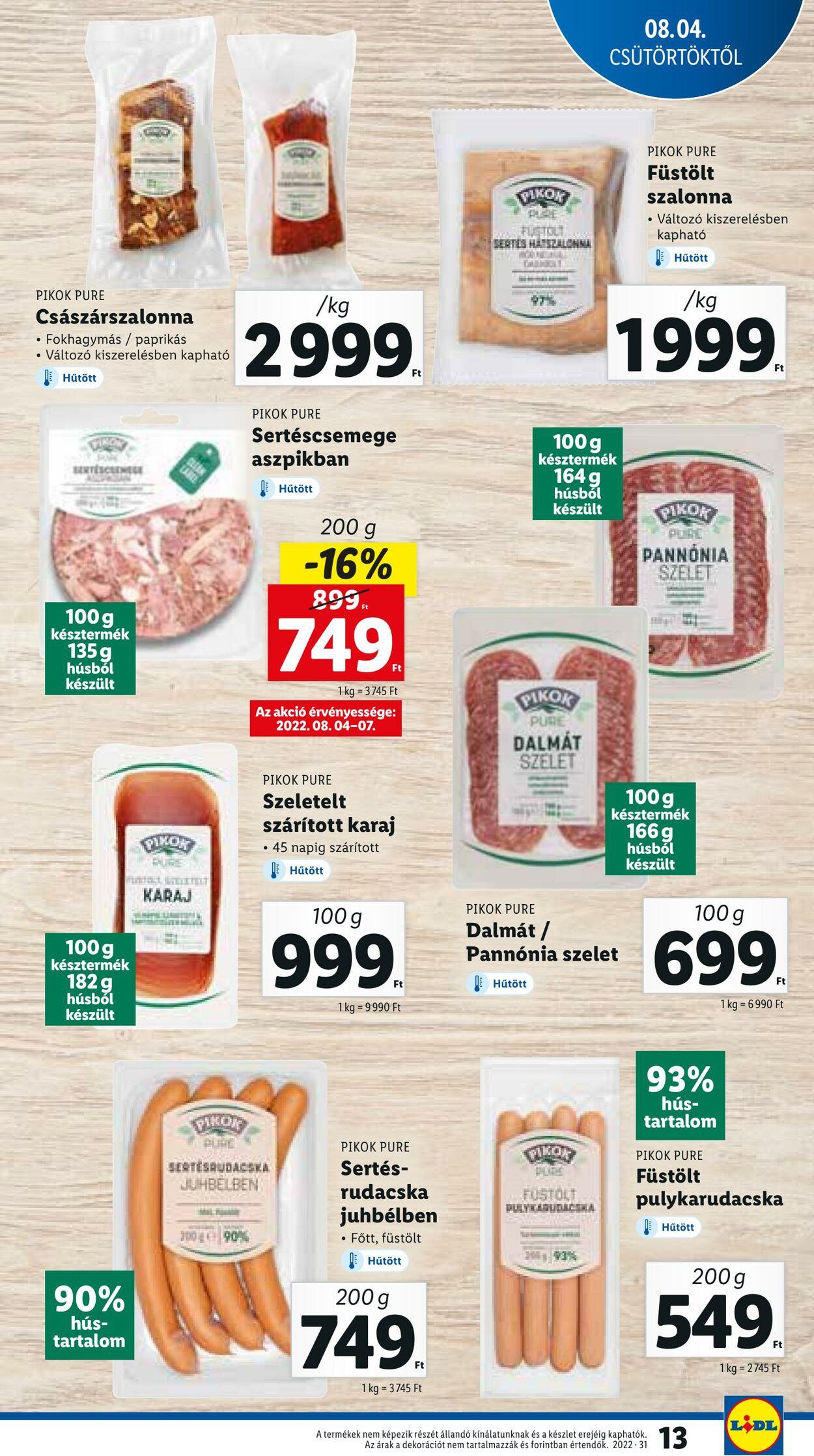 Flyer Lidl 04.08.2022 - 10.08.2022