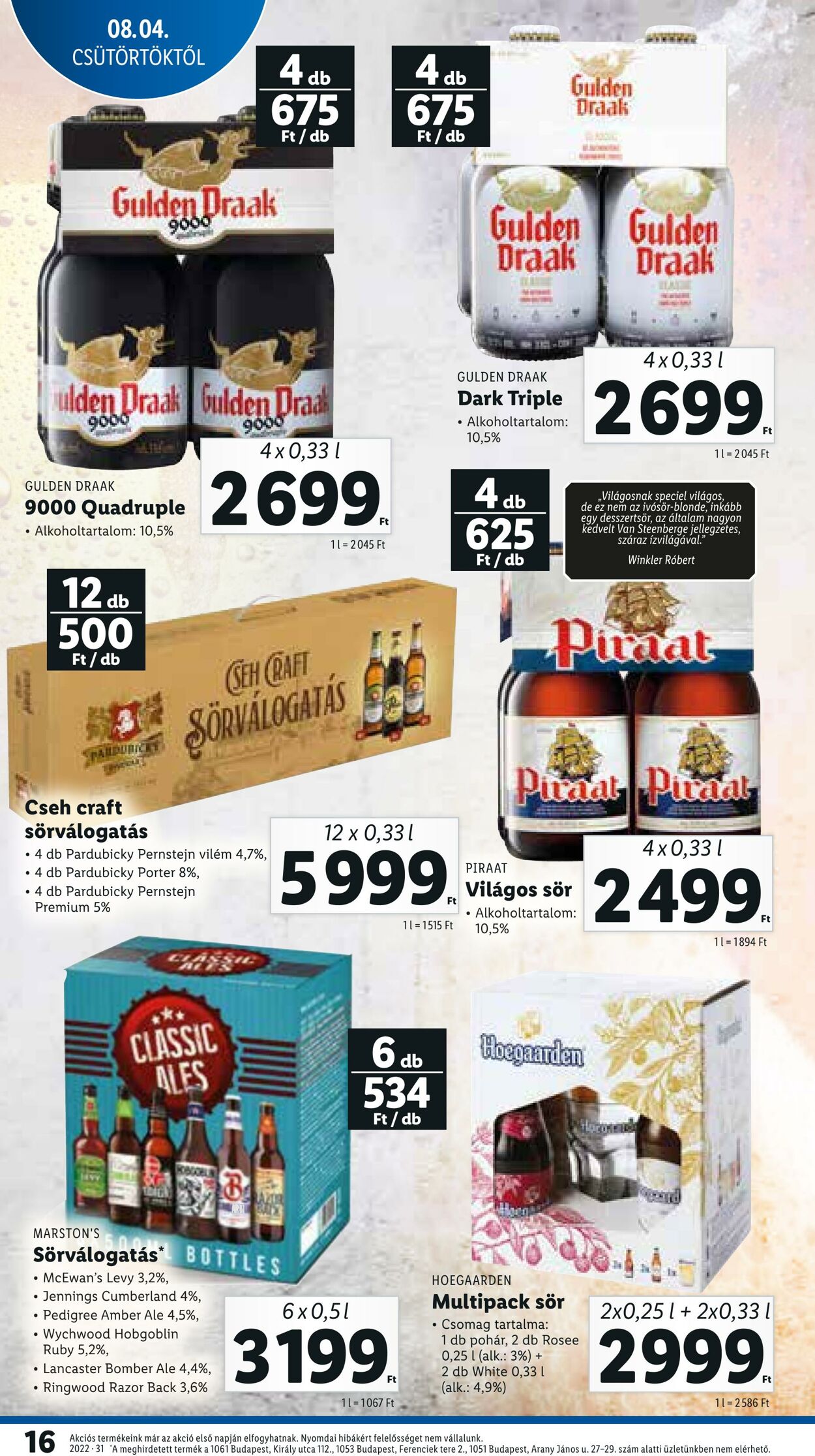 Flyer Lidl 04.08.2022 - 10.08.2022