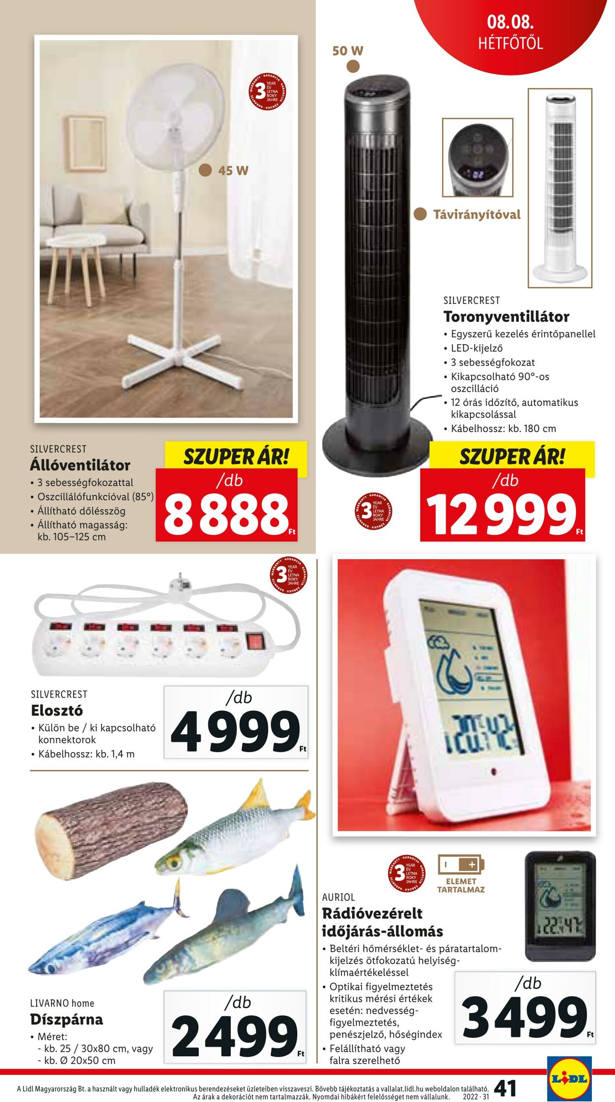 Flyer Lidl 04.08.2022 - 10.08.2022