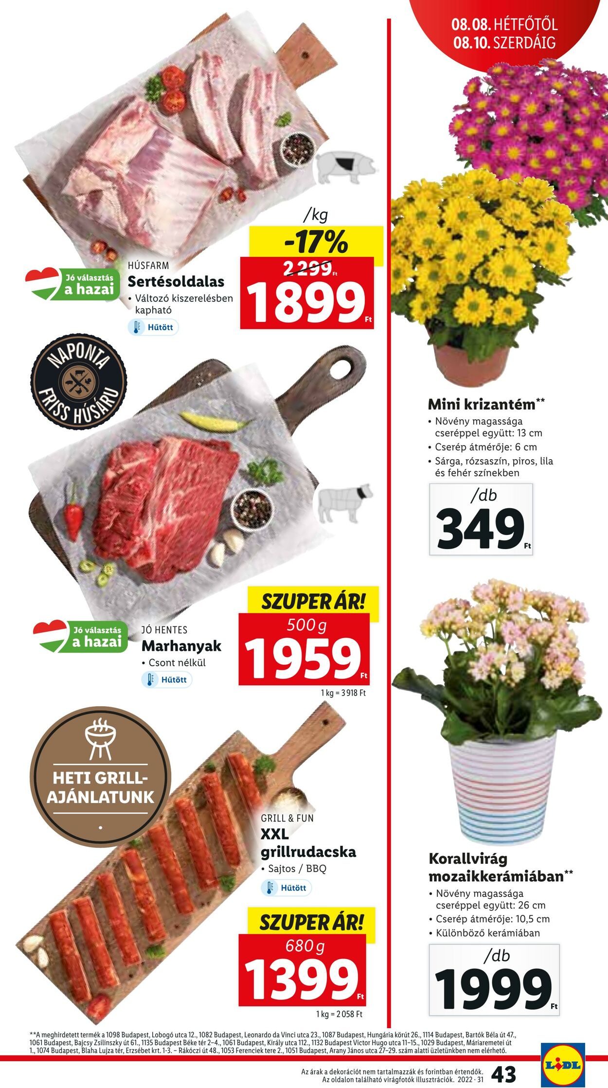 Flyer Lidl 04.08.2022 - 10.08.2022