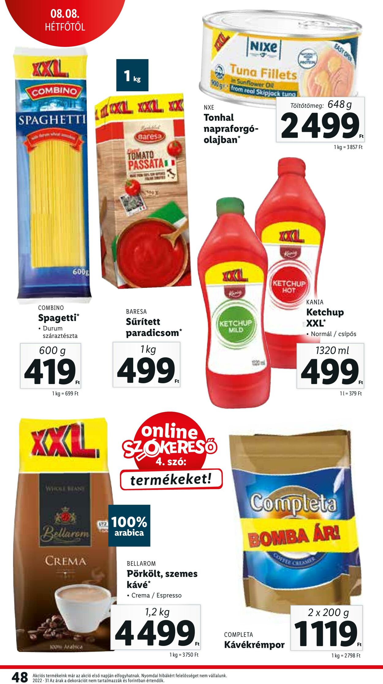 Flyer Lidl 04.08.2022 - 10.08.2022