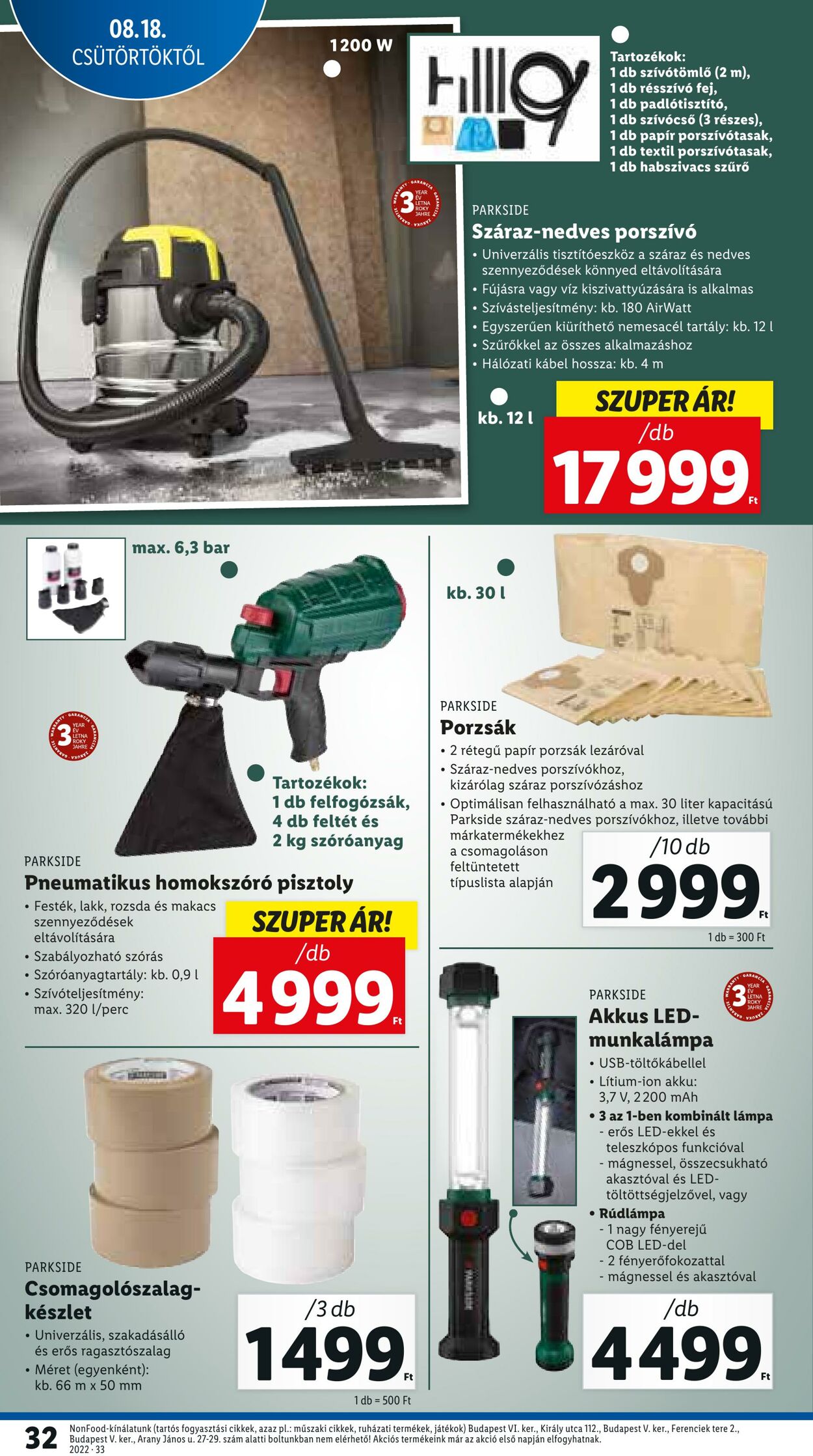 Flyer Lidl 18.08.2022 - 24.08.2022