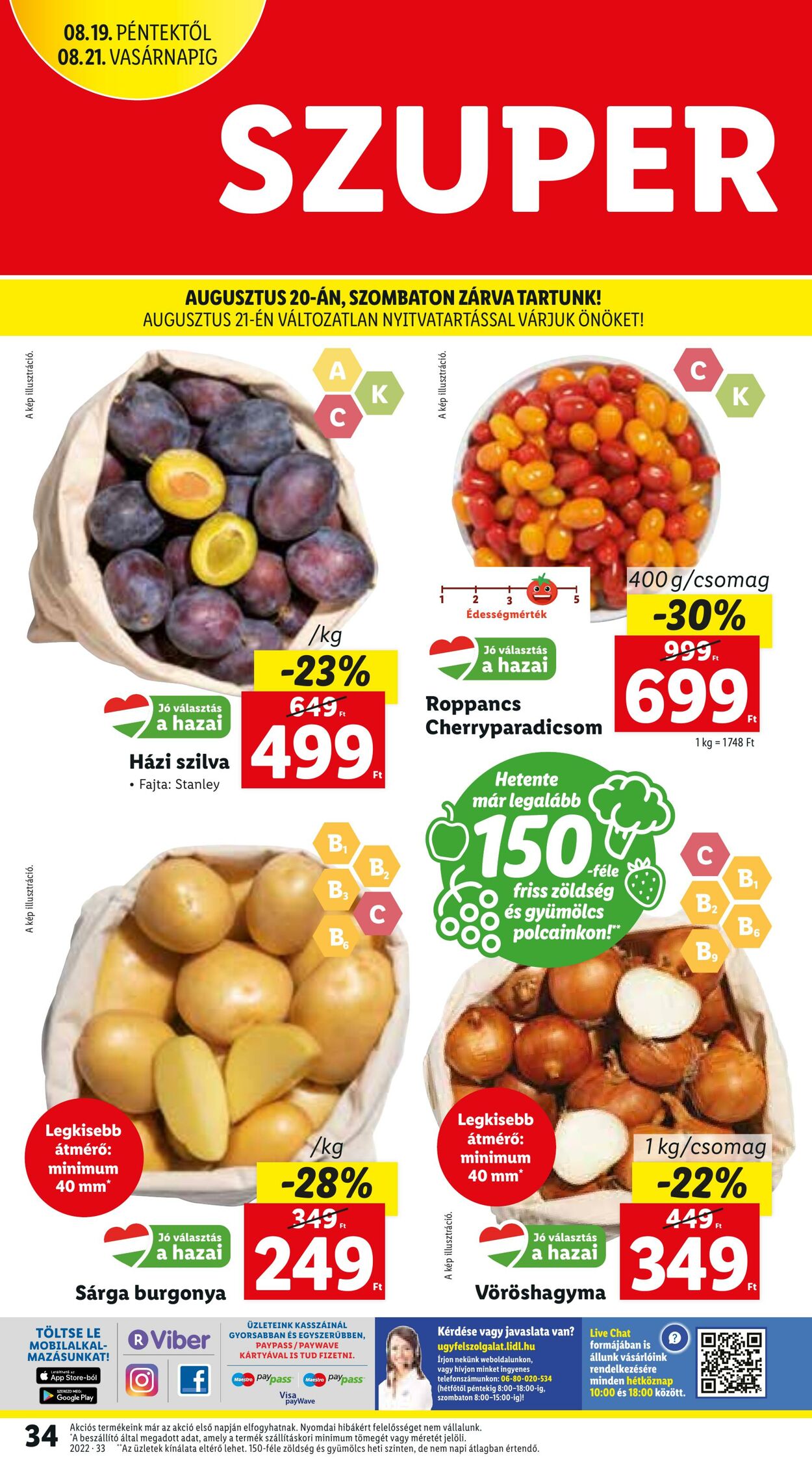 Flyer Lidl 18.08.2022 - 24.08.2022