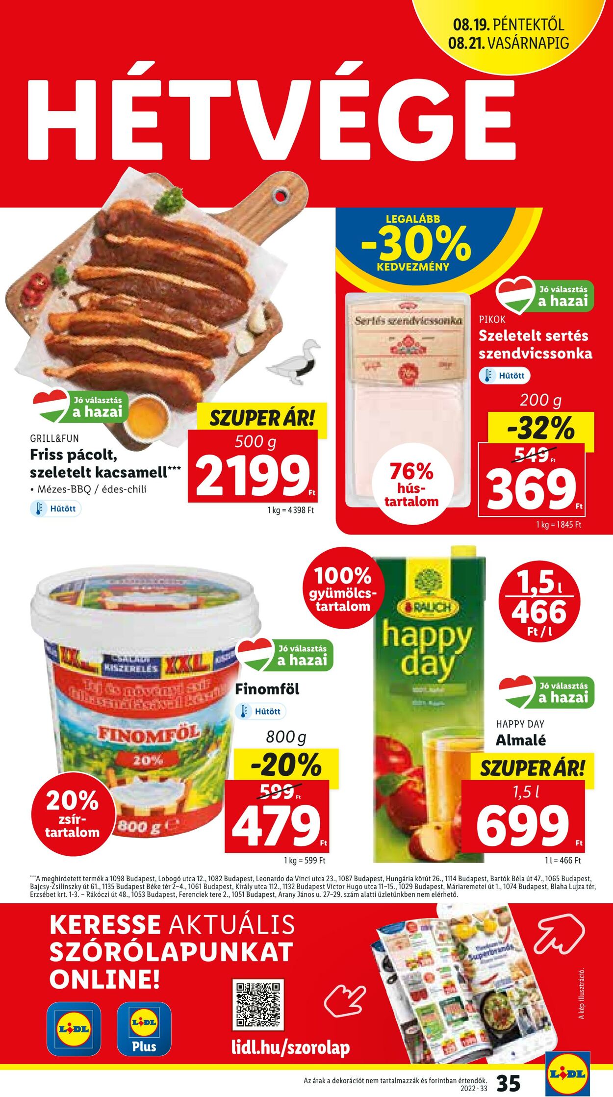 Flyer Lidl 18.08.2022 - 24.08.2022