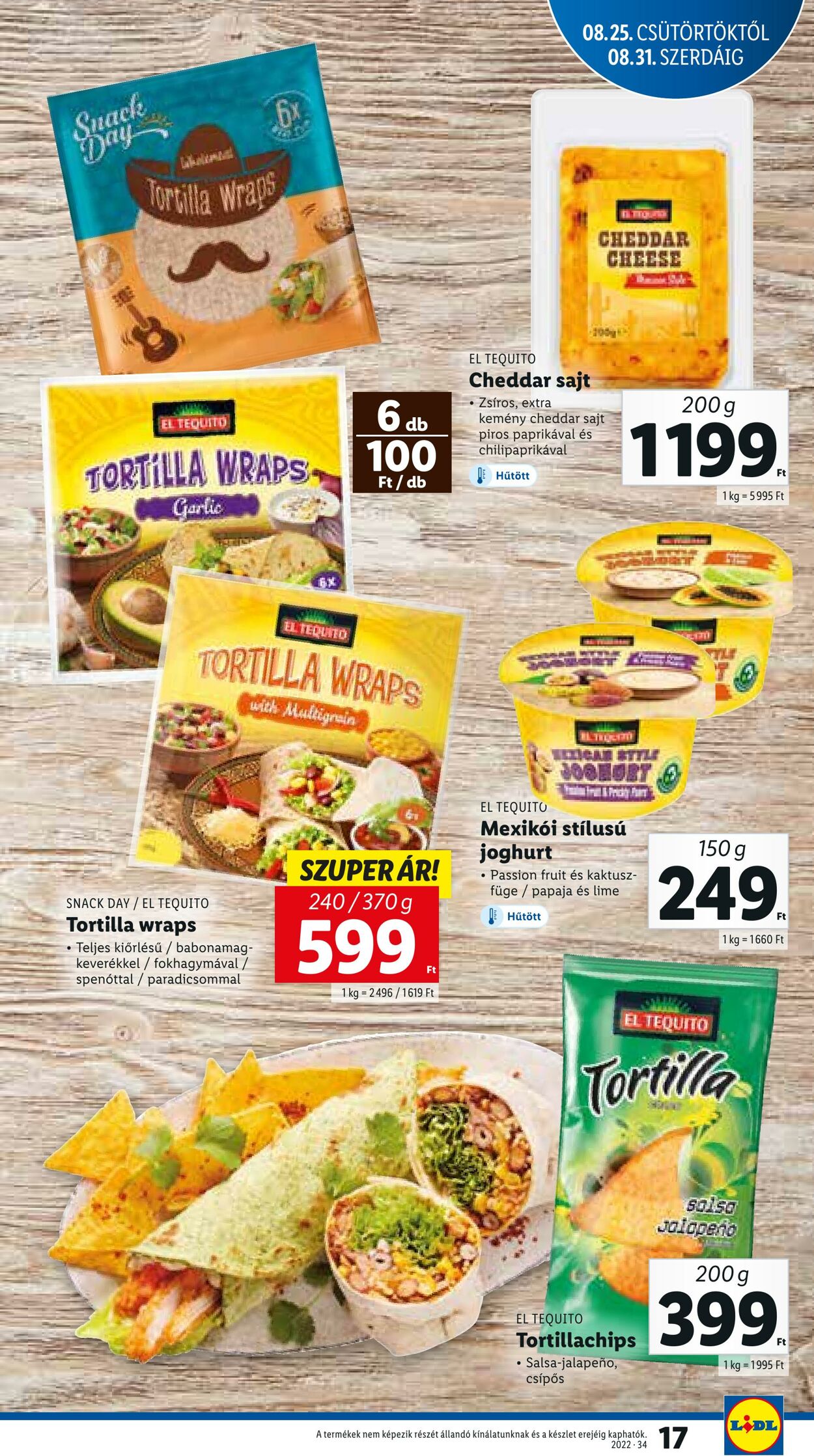 Flyer Lidl 25.08.2022 - 31.08.2022