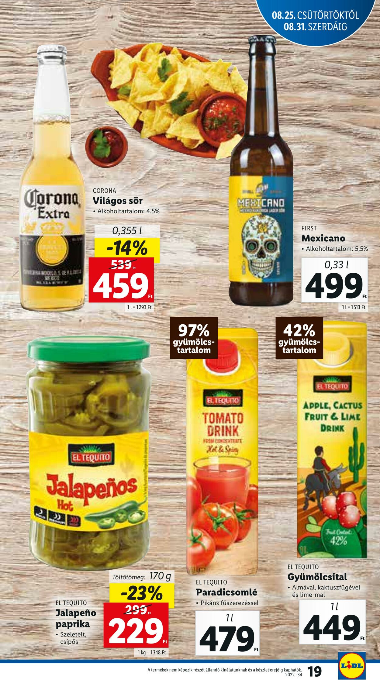 Flyer Lidl 25.08.2022 - 31.08.2022