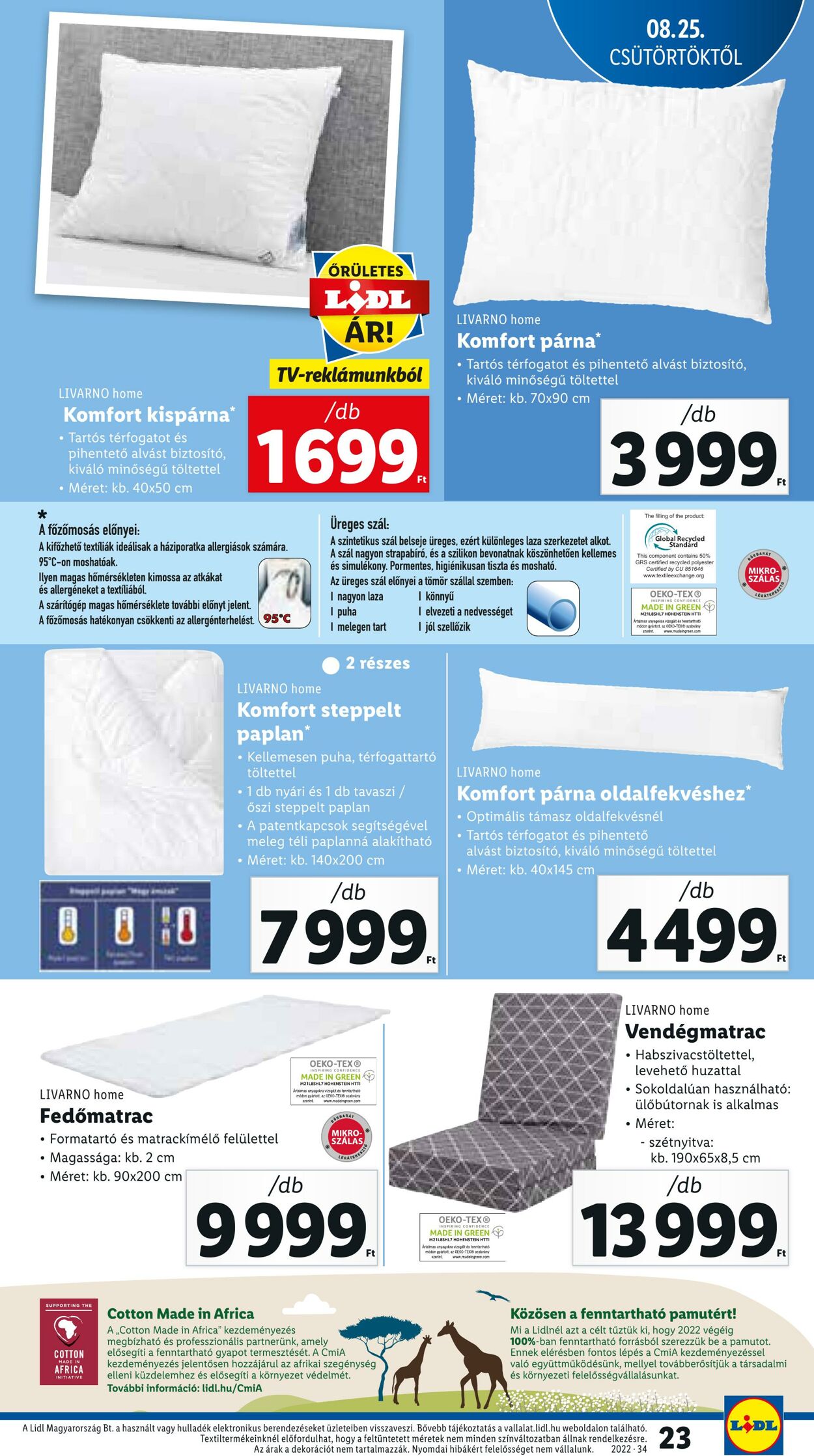 Flyer Lidl 25.08.2022 - 31.08.2022