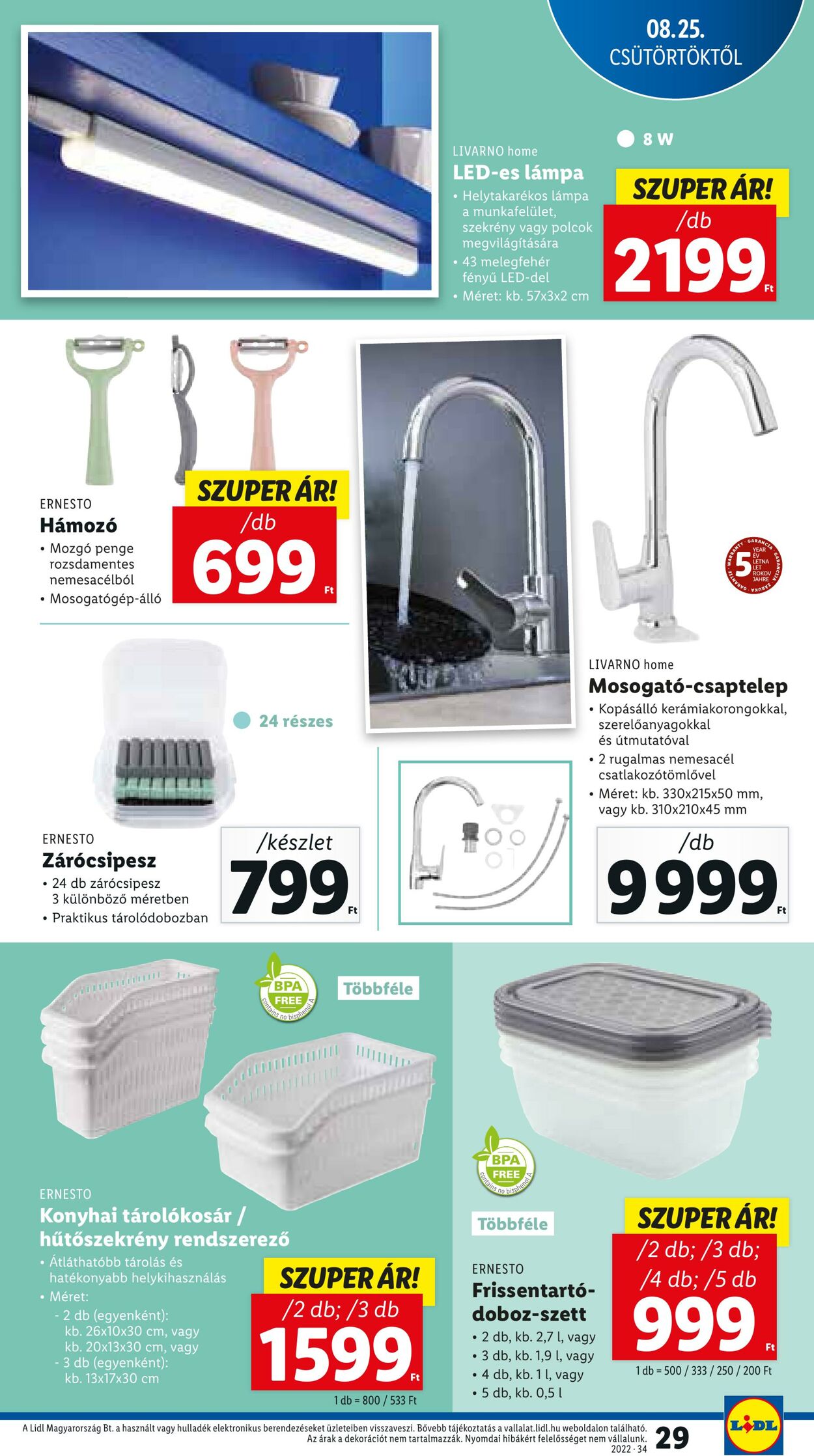 Flyer Lidl 25.08.2022 - 31.08.2022