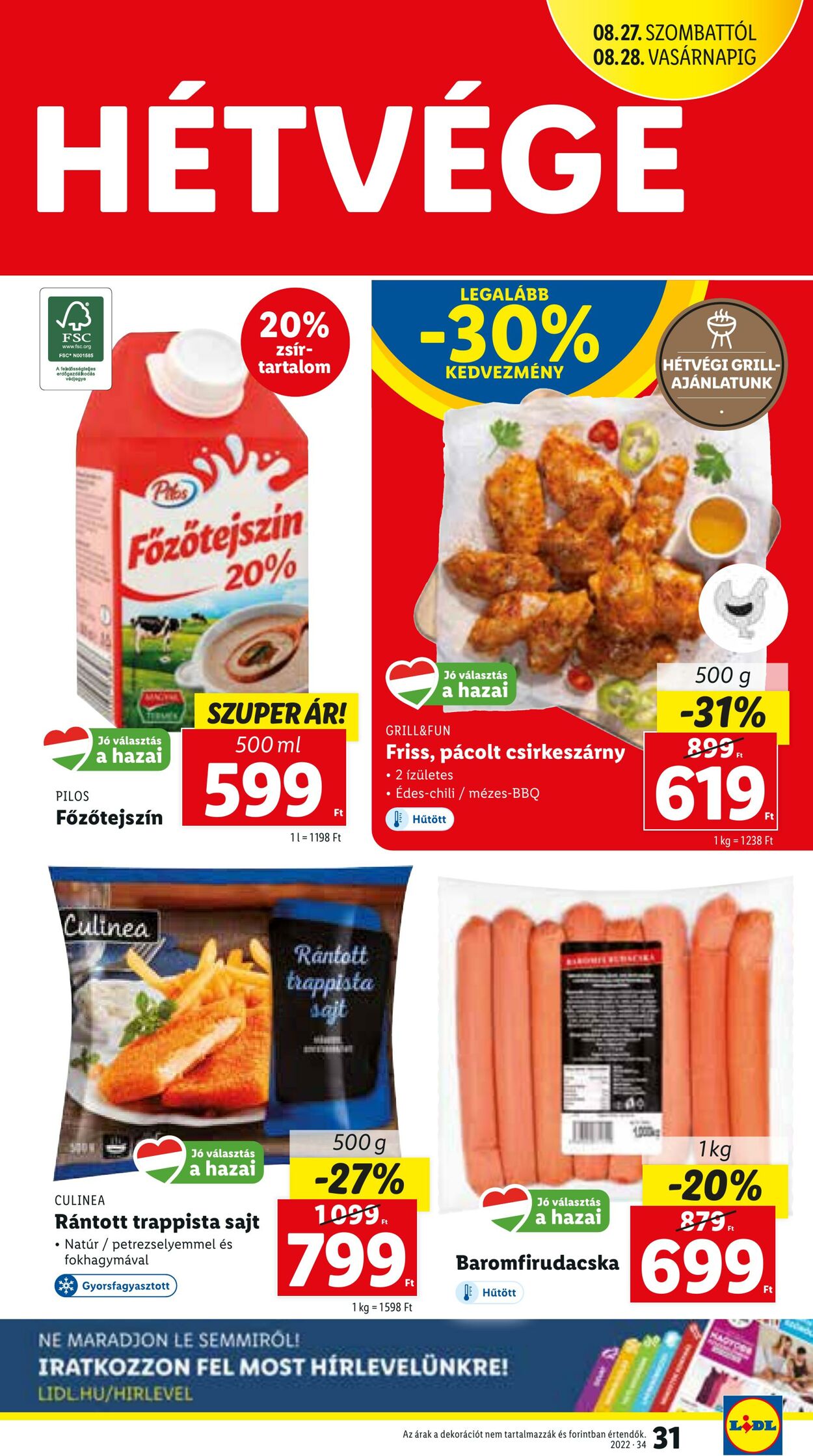 Flyer Lidl 25.08.2022 - 31.08.2022