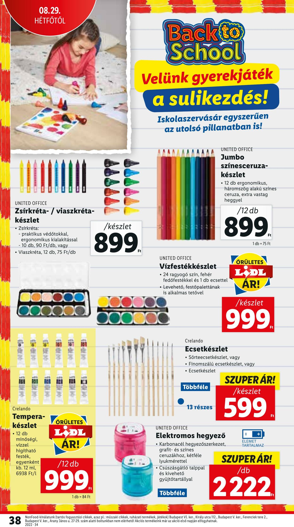 Flyer Lidl 25.08.2022 - 31.08.2022