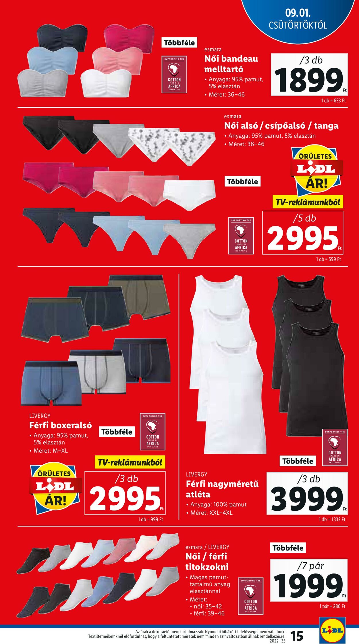 Flyer Lidl 01.09.2022 - 07.09.2022