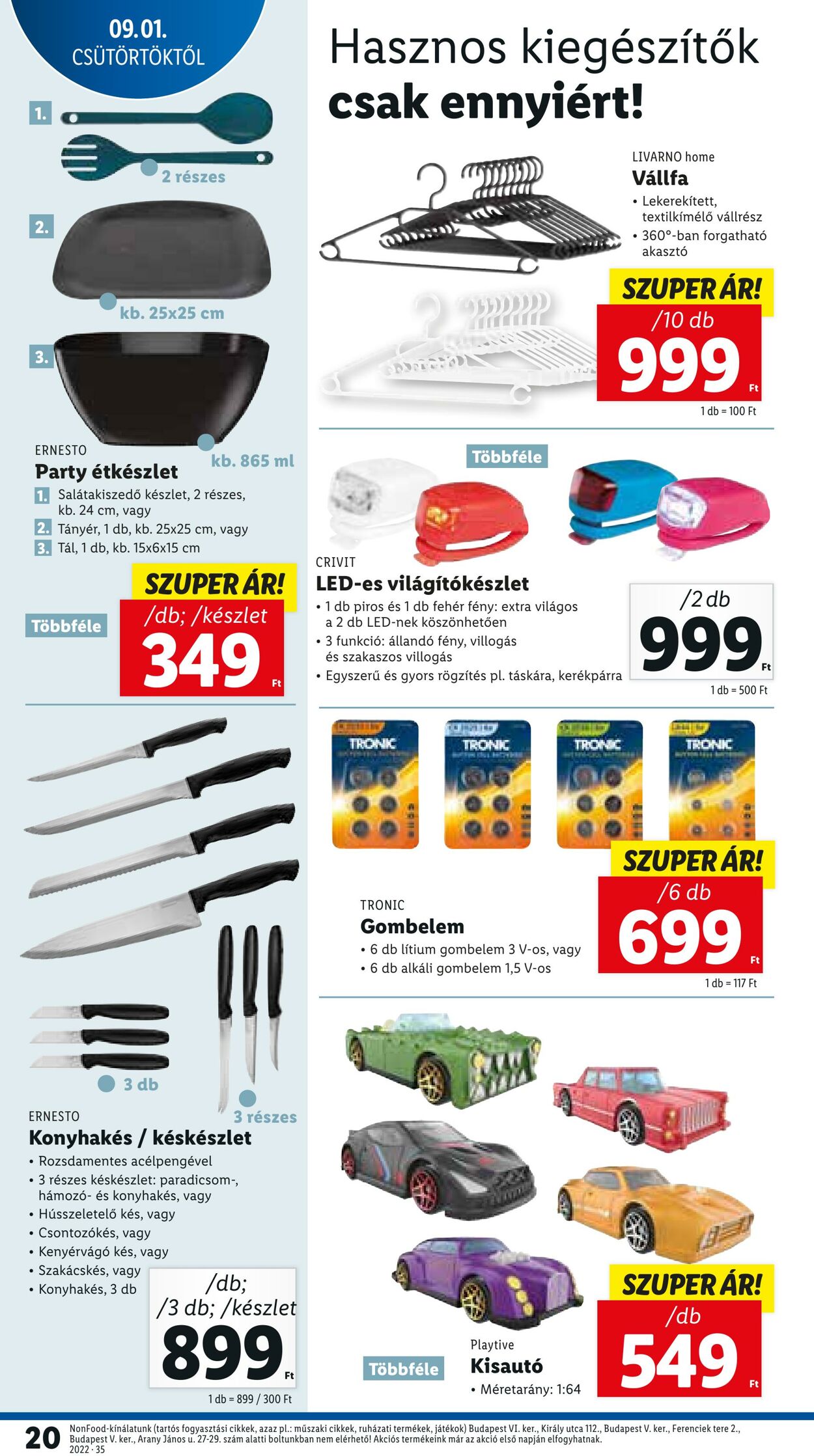 Flyer Lidl 01.09.2022 - 07.09.2022