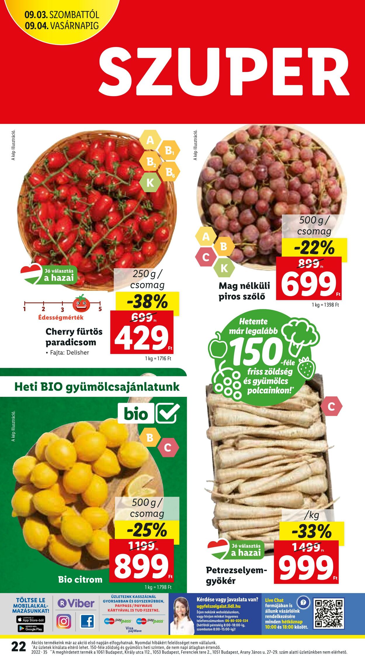 Flyer Lidl 01.09.2022 - 07.09.2022