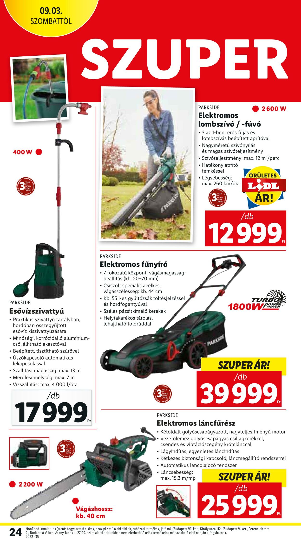 Flyer Lidl 01.09.2022 - 07.09.2022