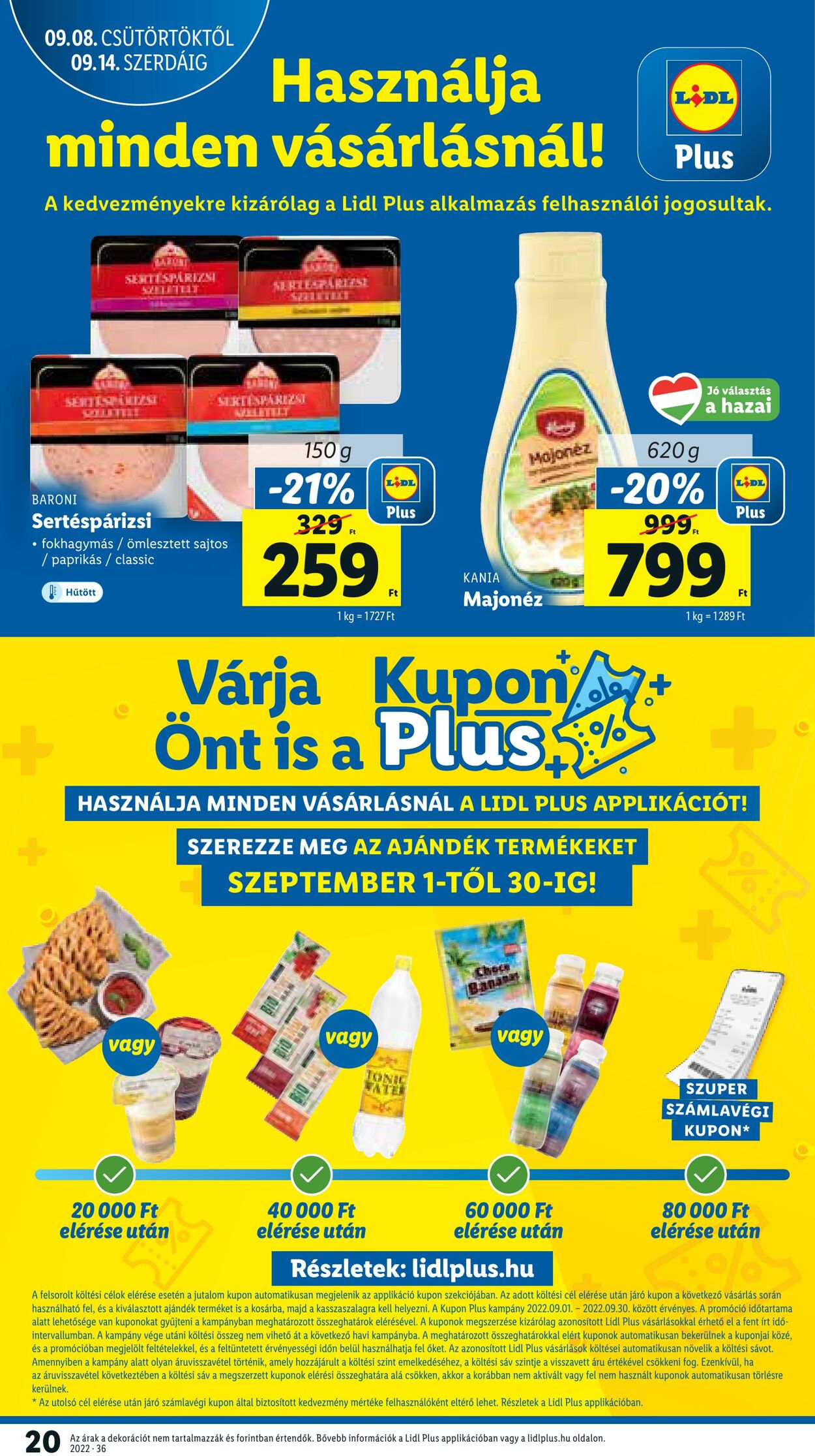 Flyer Lidl 08.09.2022 - 14.09.2022