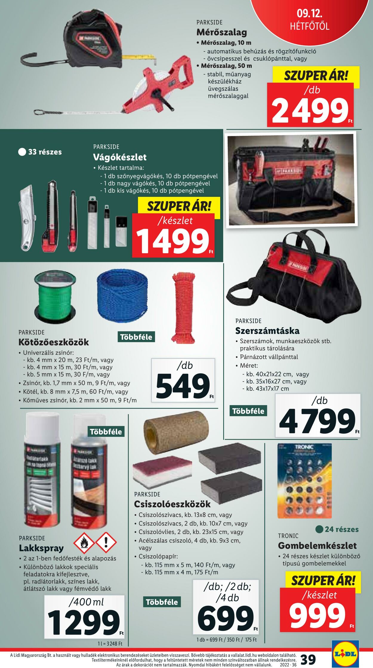 Flyer Lidl 08.09.2022 - 14.09.2022