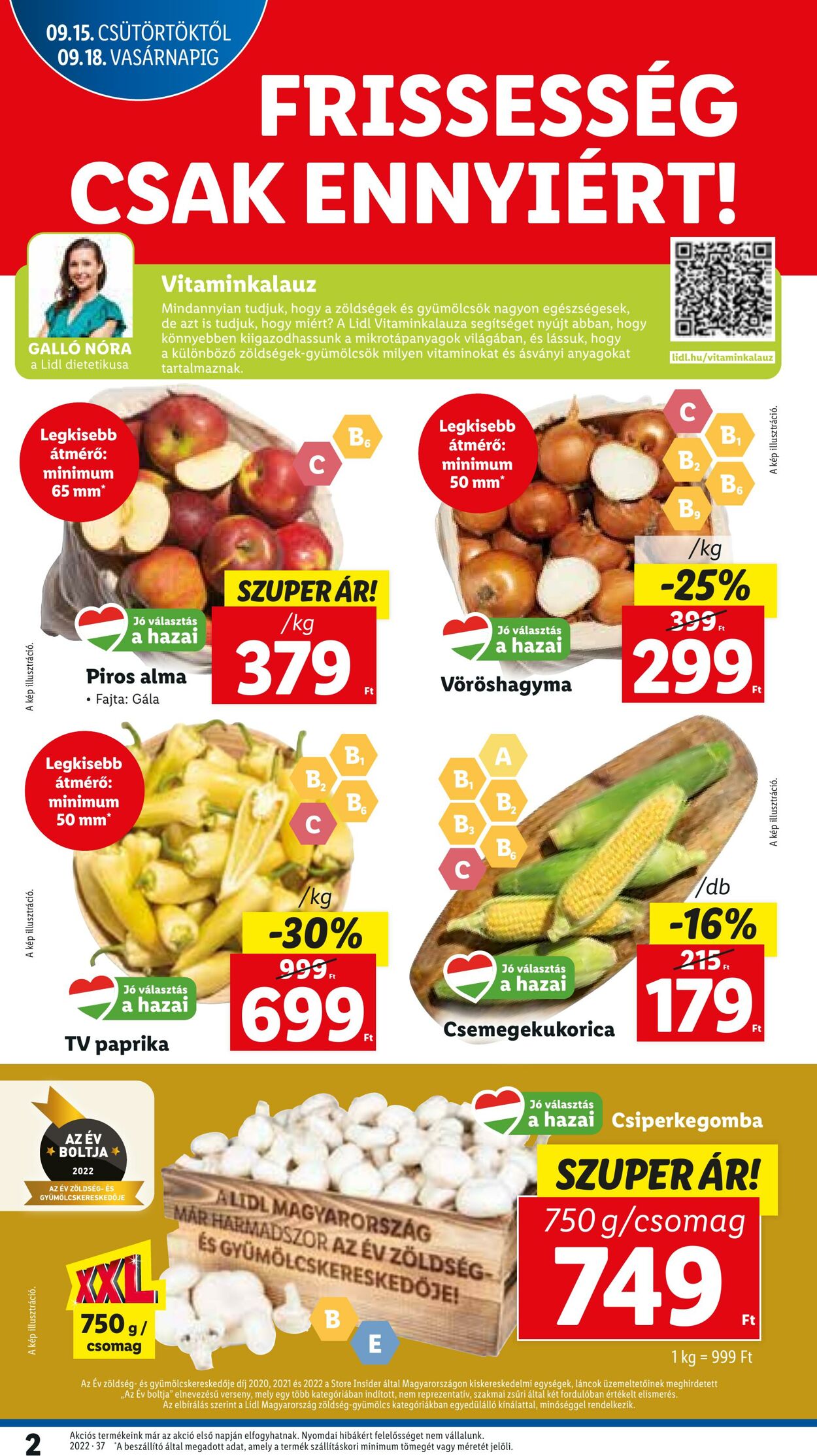 Flyer Lidl 15.09.2022 - 21.09.2022