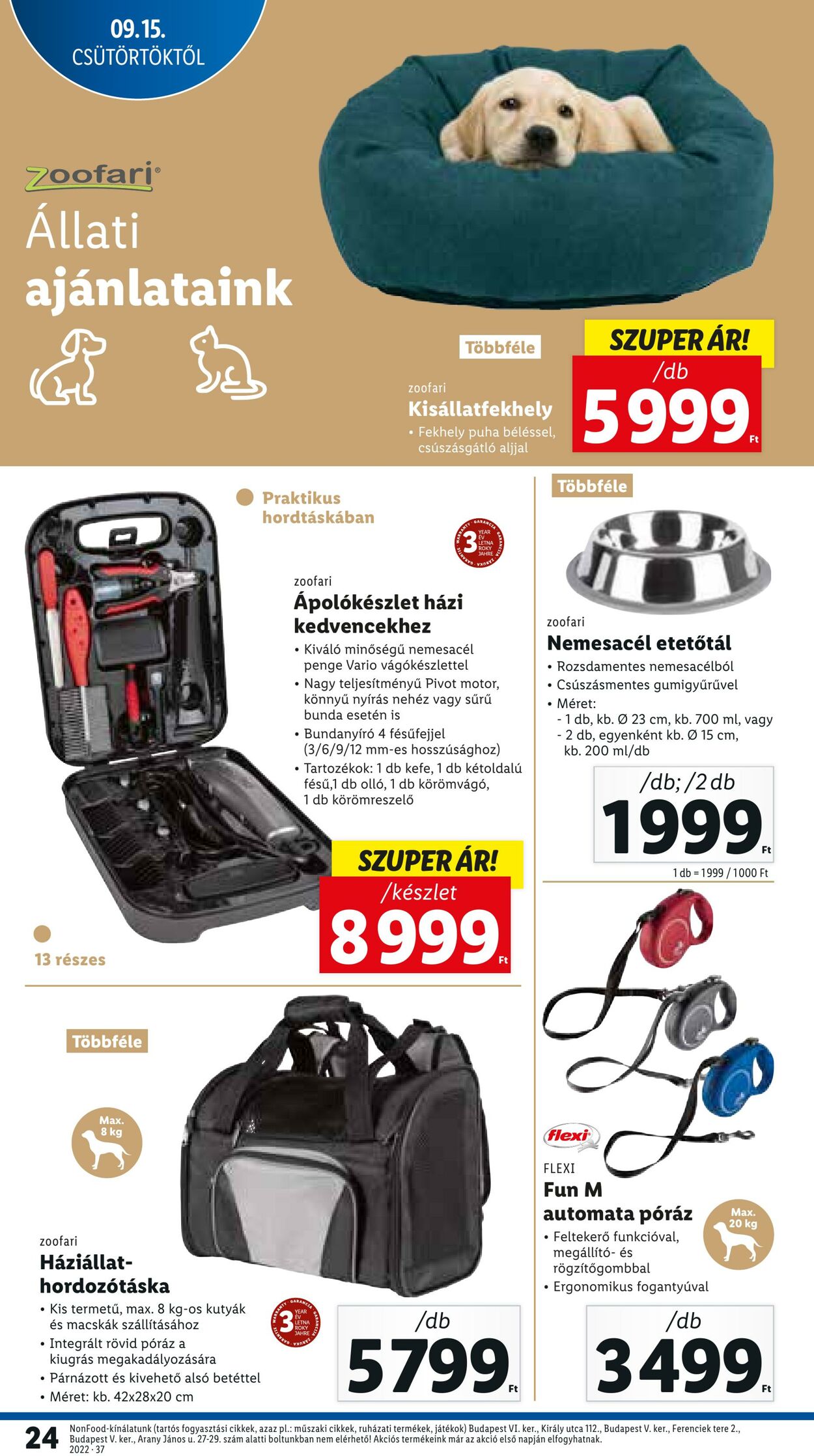 Flyer Lidl 15.09.2022 - 21.09.2022