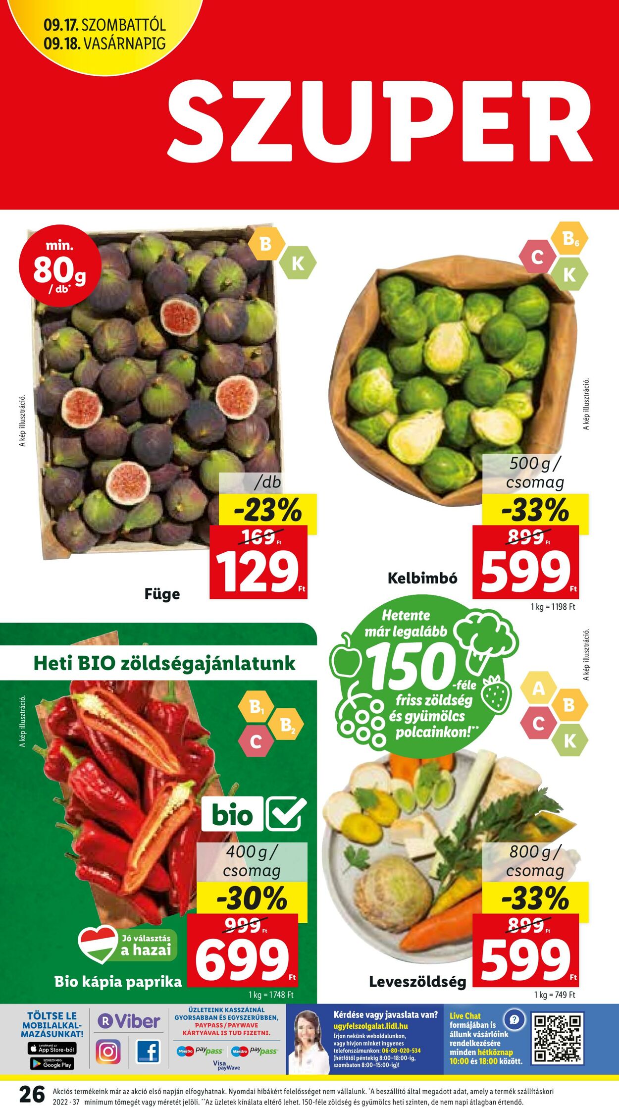 Flyer Lidl 15.09.2022 - 21.09.2022