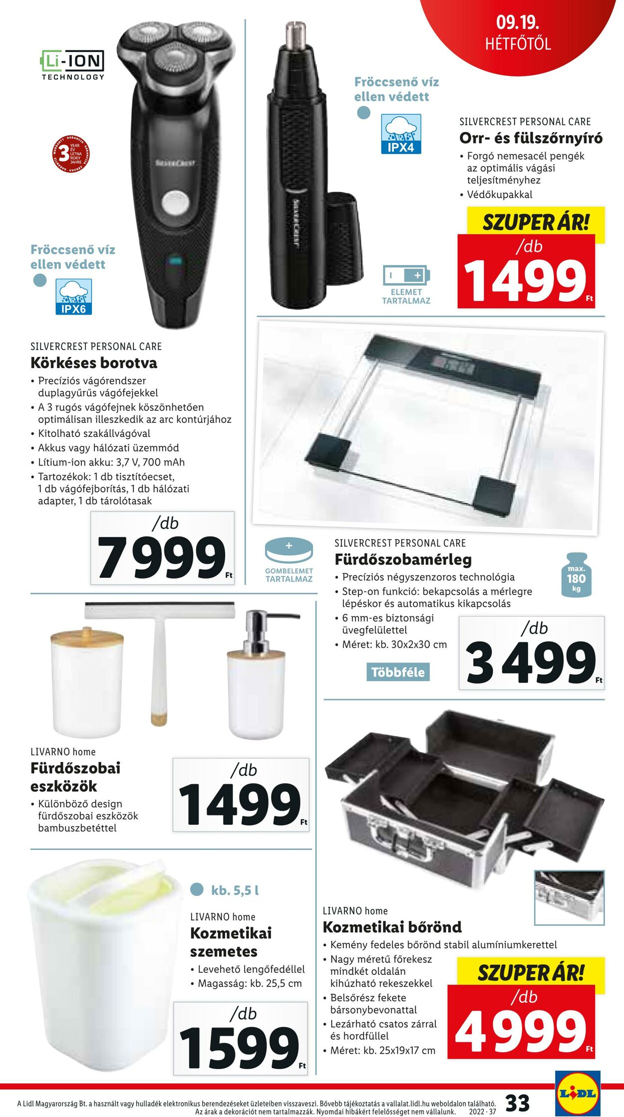 Flyer Lidl 15.09.2022 - 21.09.2022