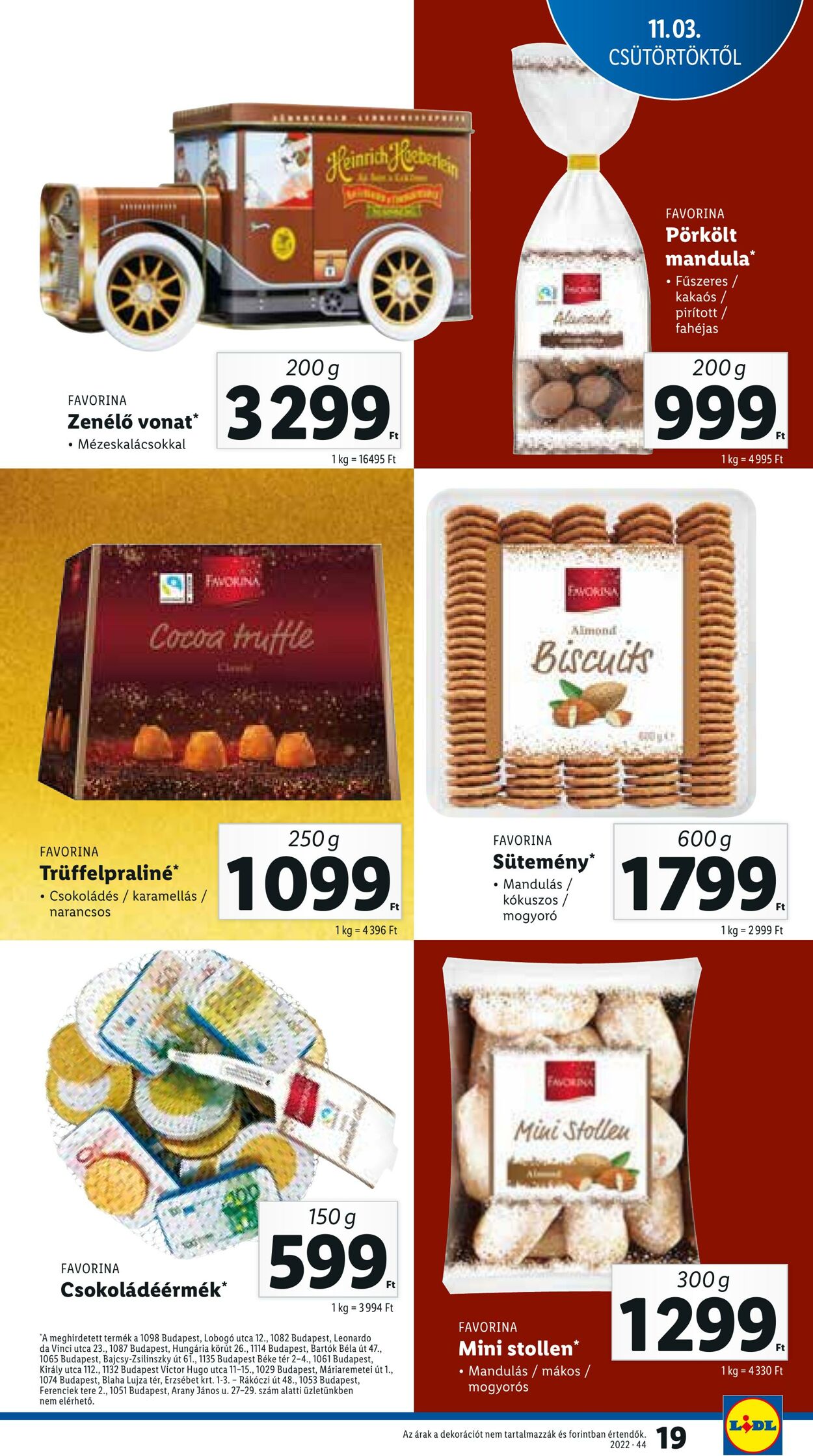 Flyer Lidl 03.11.2022 - 09.11.2022