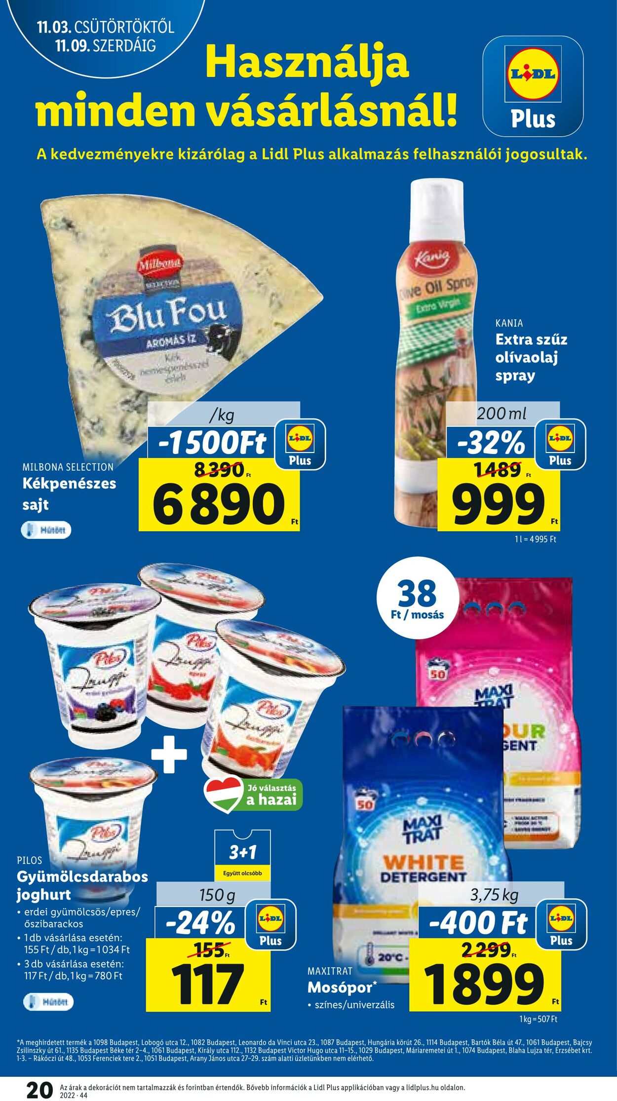 Flyer Lidl 03.11.2022 - 09.11.2022