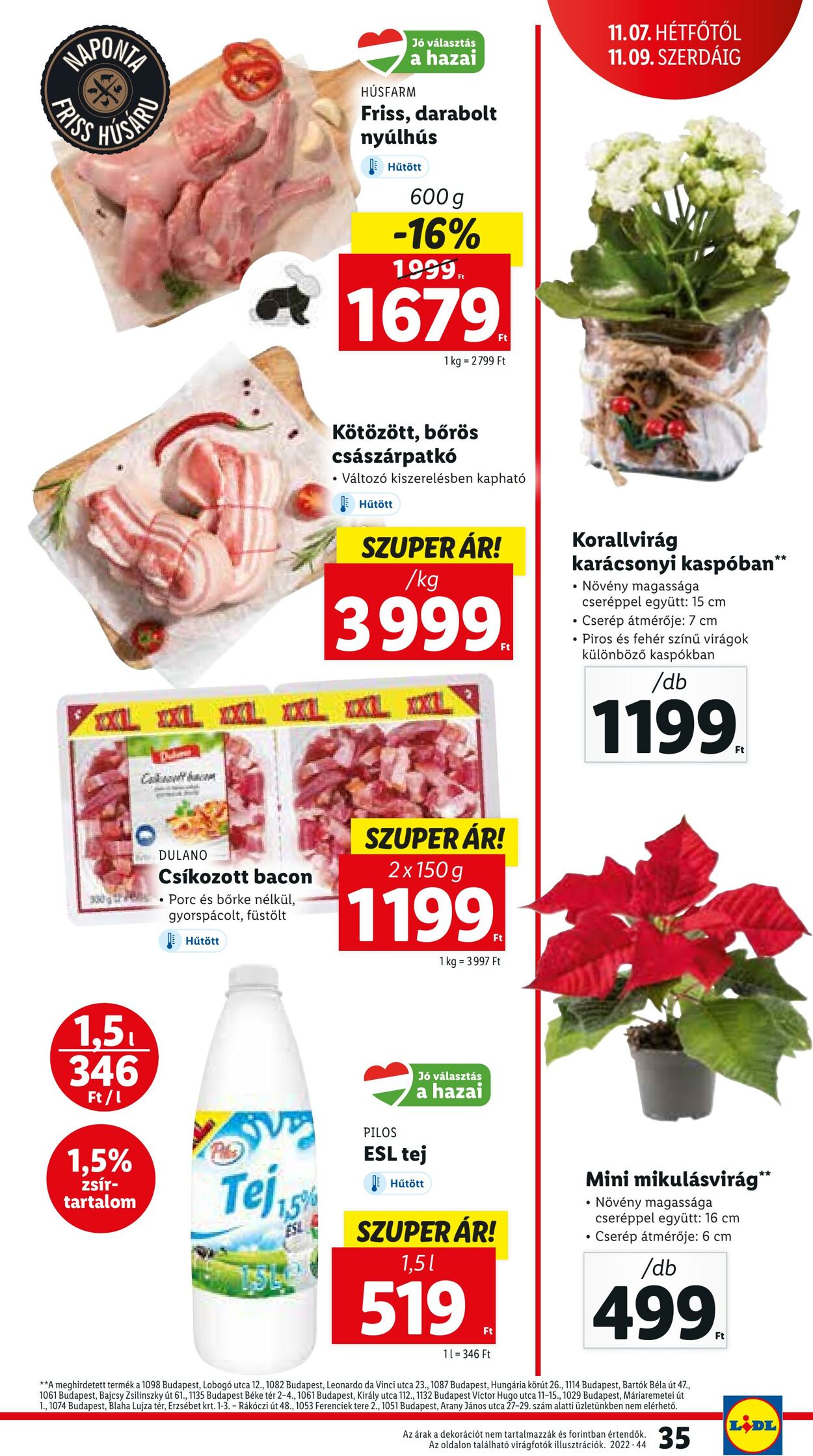 Flyer Lidl 03.11.2022 - 09.11.2022