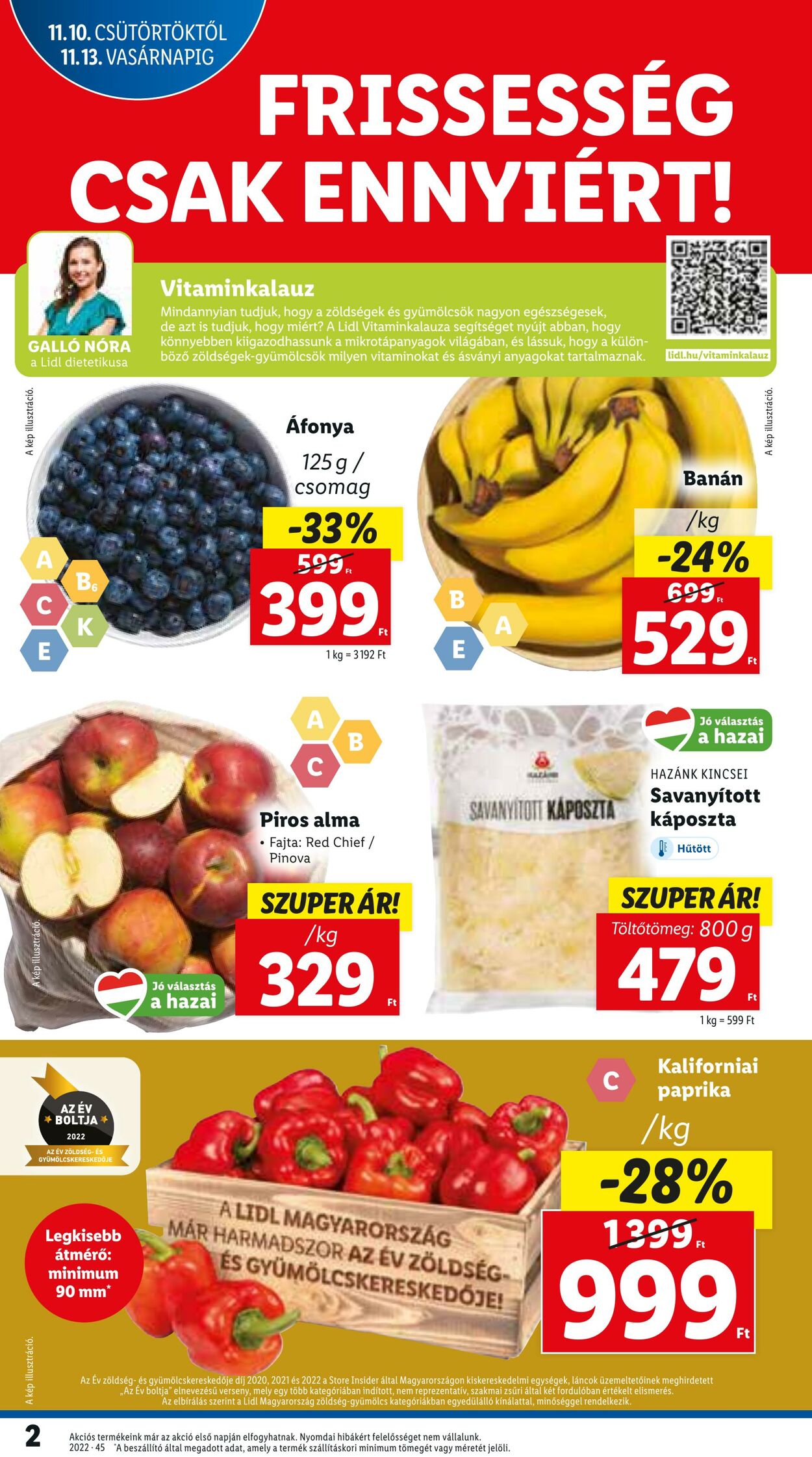 Flyer Lidl 10.11.2022 - 16.11.2022