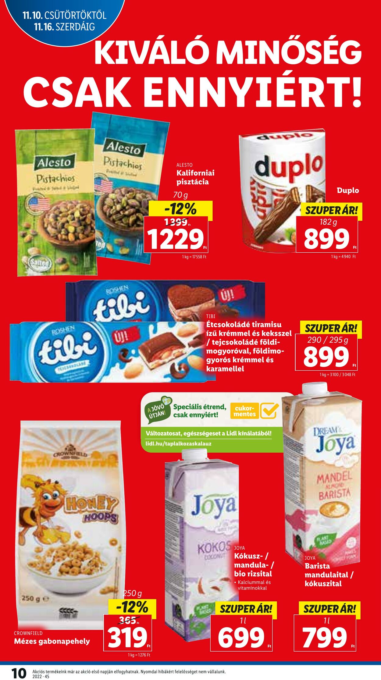 Flyer Lidl 10.11.2022 - 16.11.2022