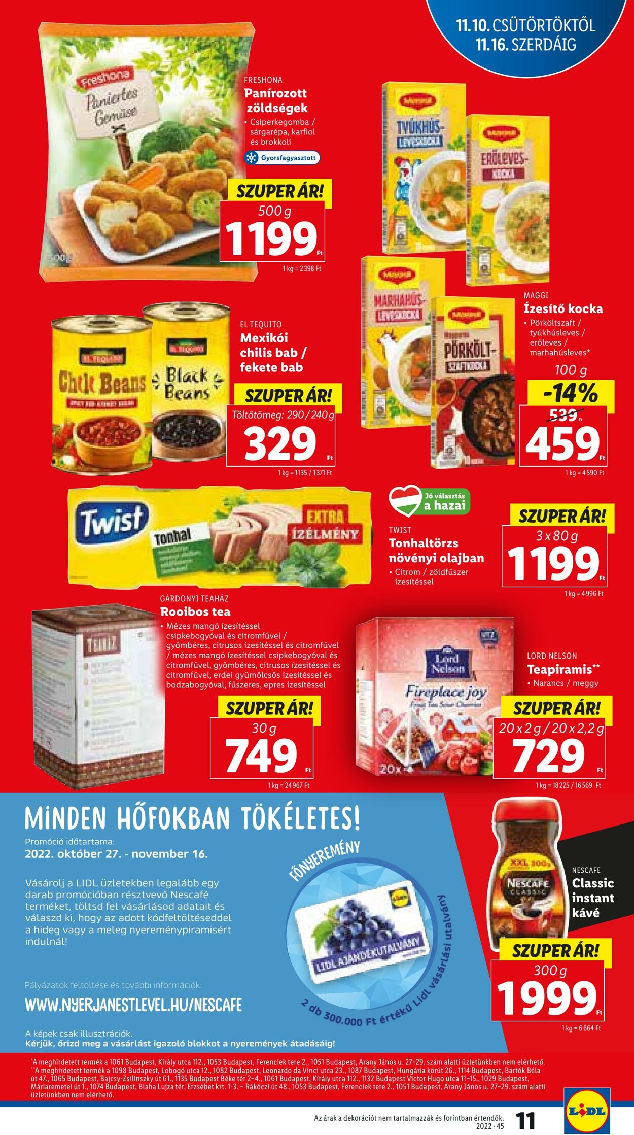 Flyer Lidl 10.11.2022 - 16.11.2022