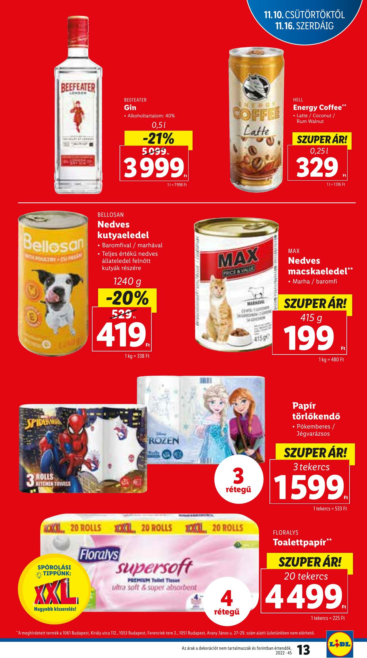 Flyer Lidl 10.11.2022 - 16.11.2022