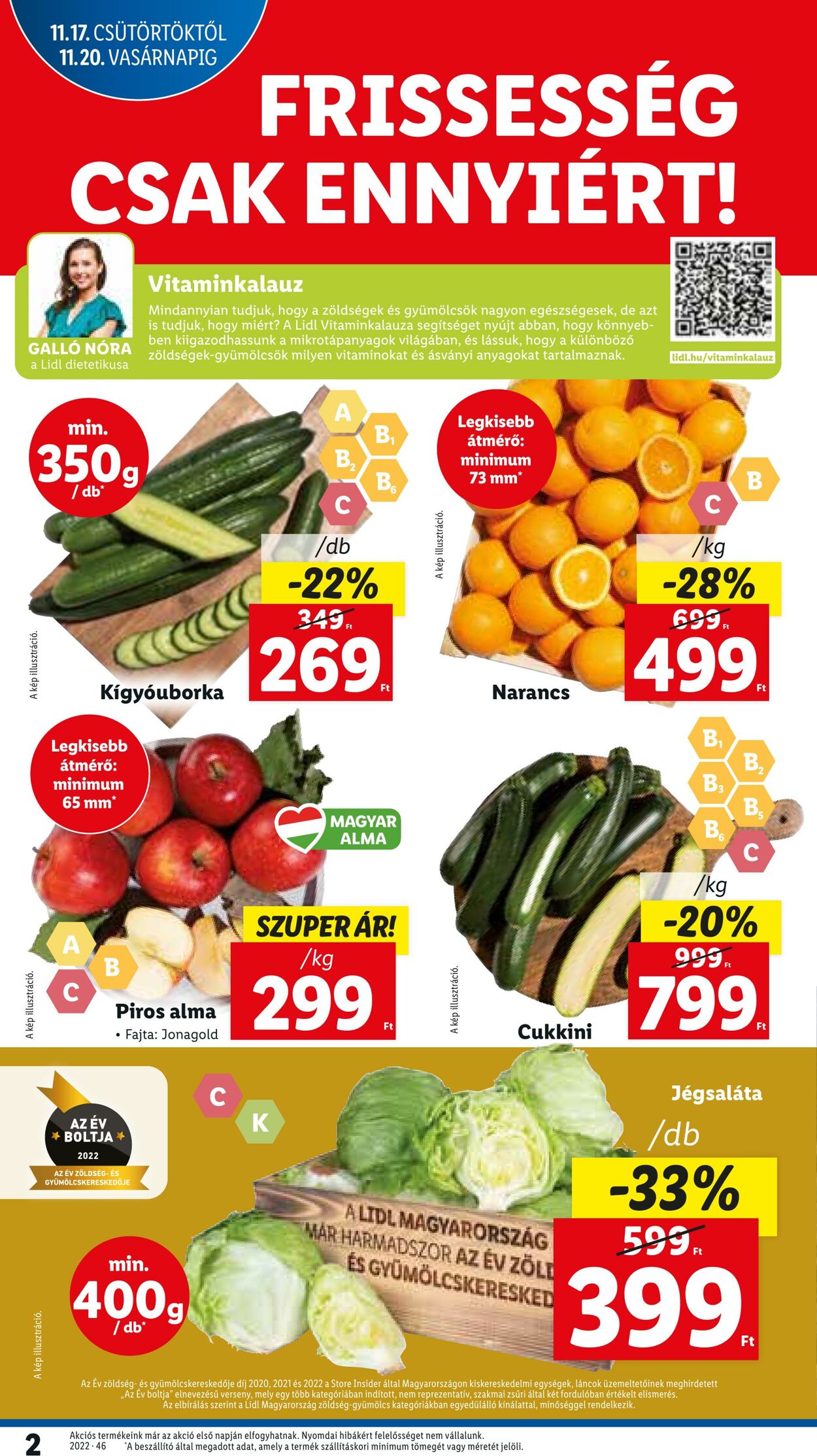 Flyer Lidl 17.11.2022 - 23.11.2022