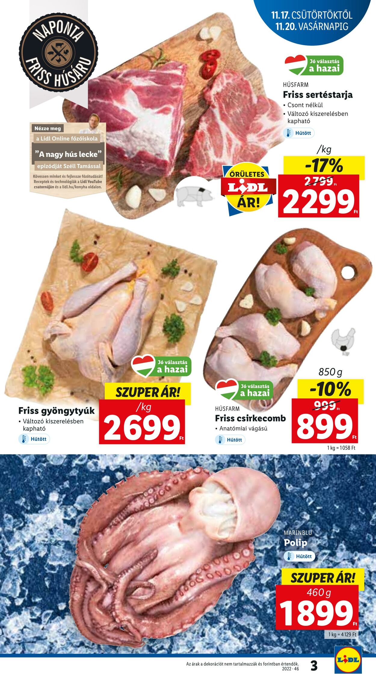 Flyer Lidl 17.11.2022 - 23.11.2022