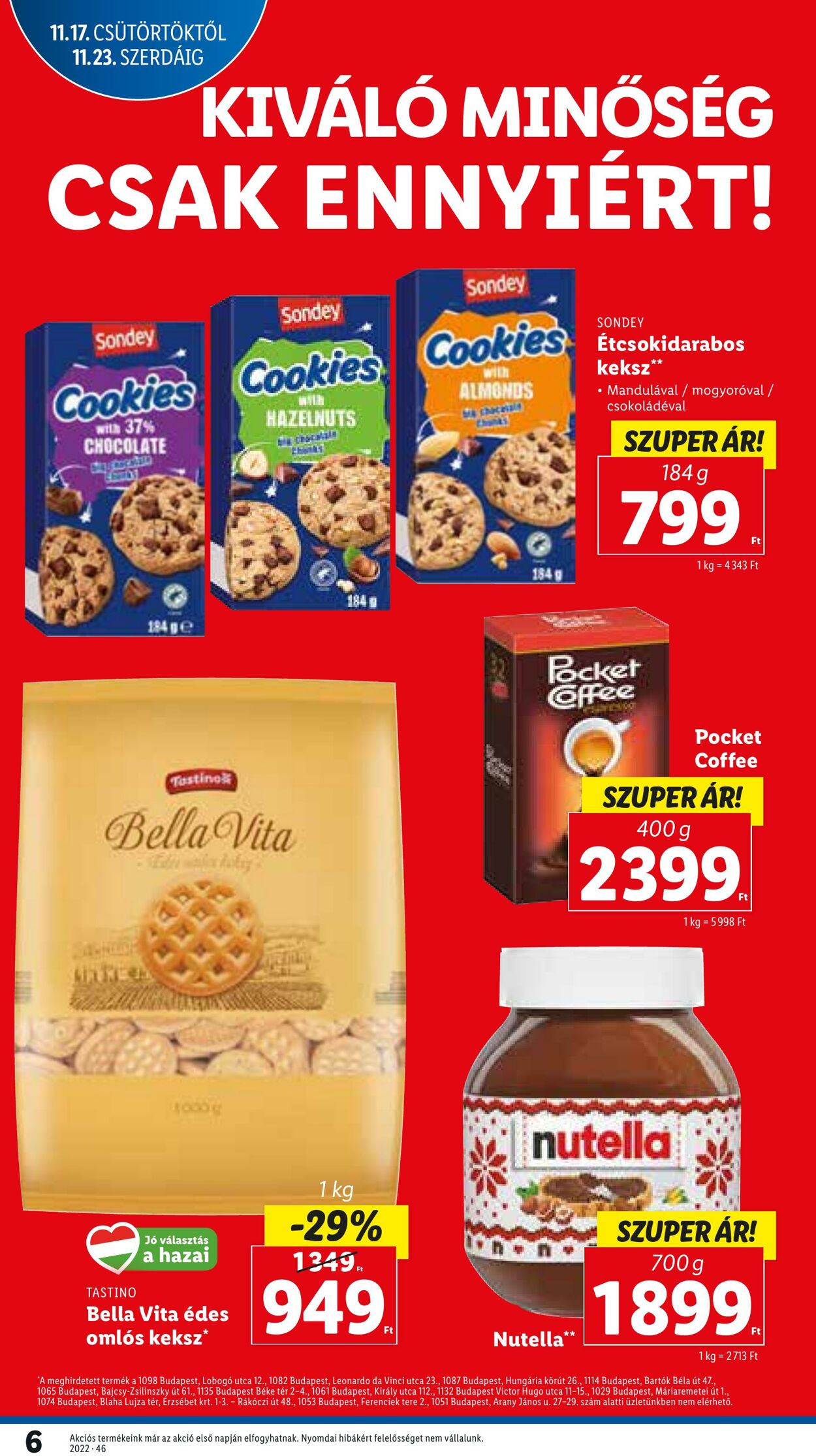 Flyer Lidl 17.11.2022 - 23.11.2022