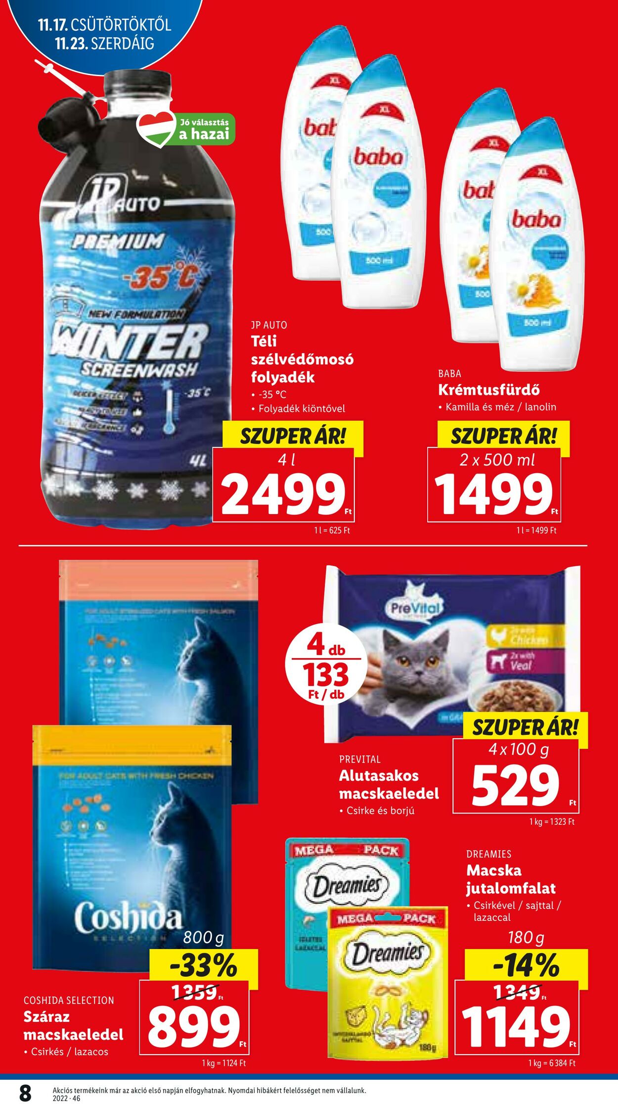 Flyer Lidl 17.11.2022 - 23.11.2022