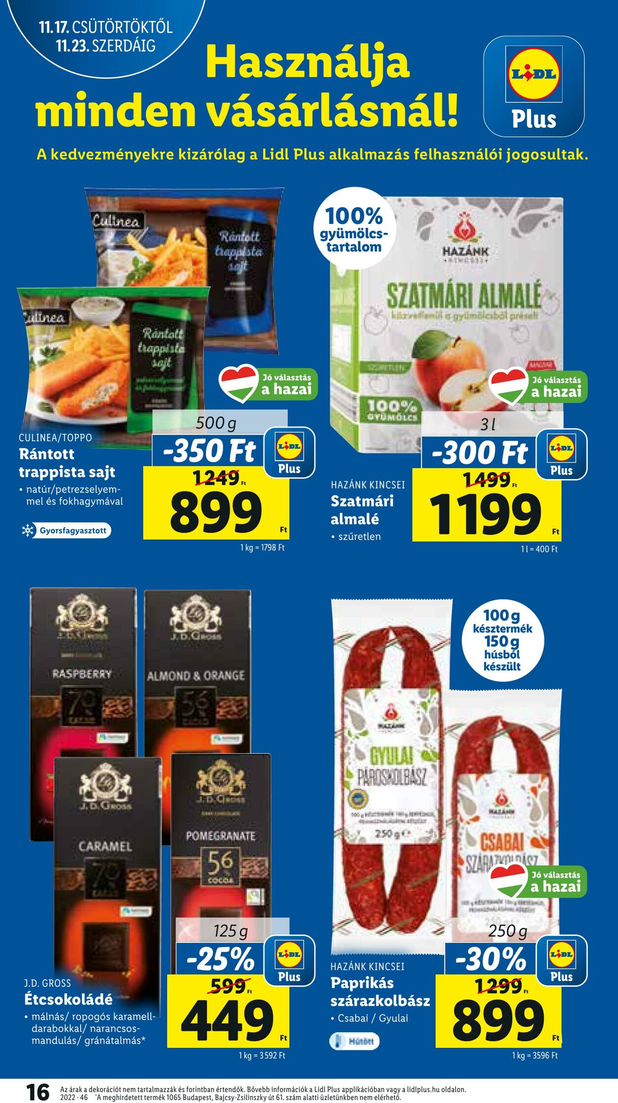 Flyer Lidl 17.11.2022 - 23.11.2022