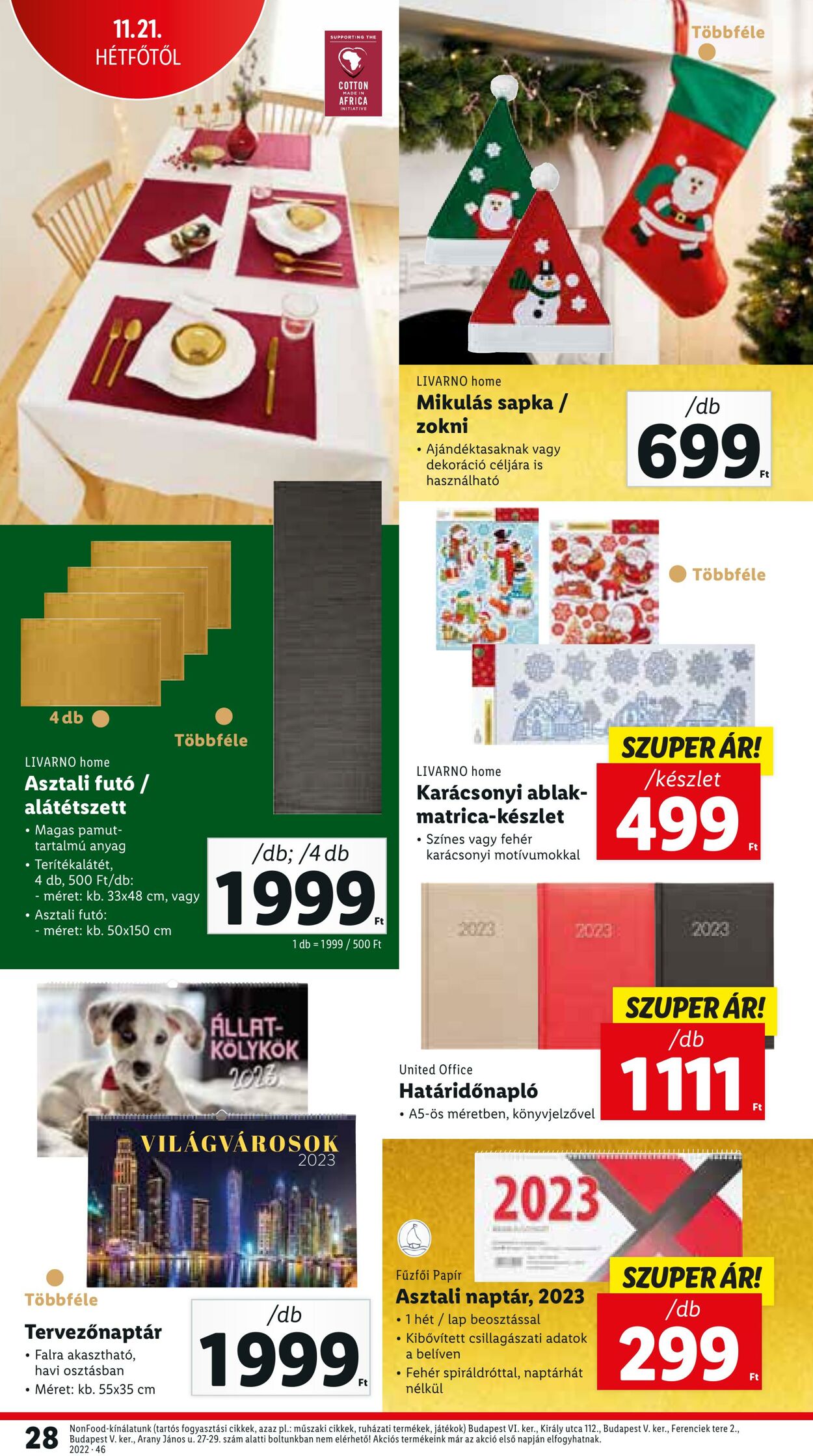 Flyer Lidl 17.11.2022 - 23.11.2022