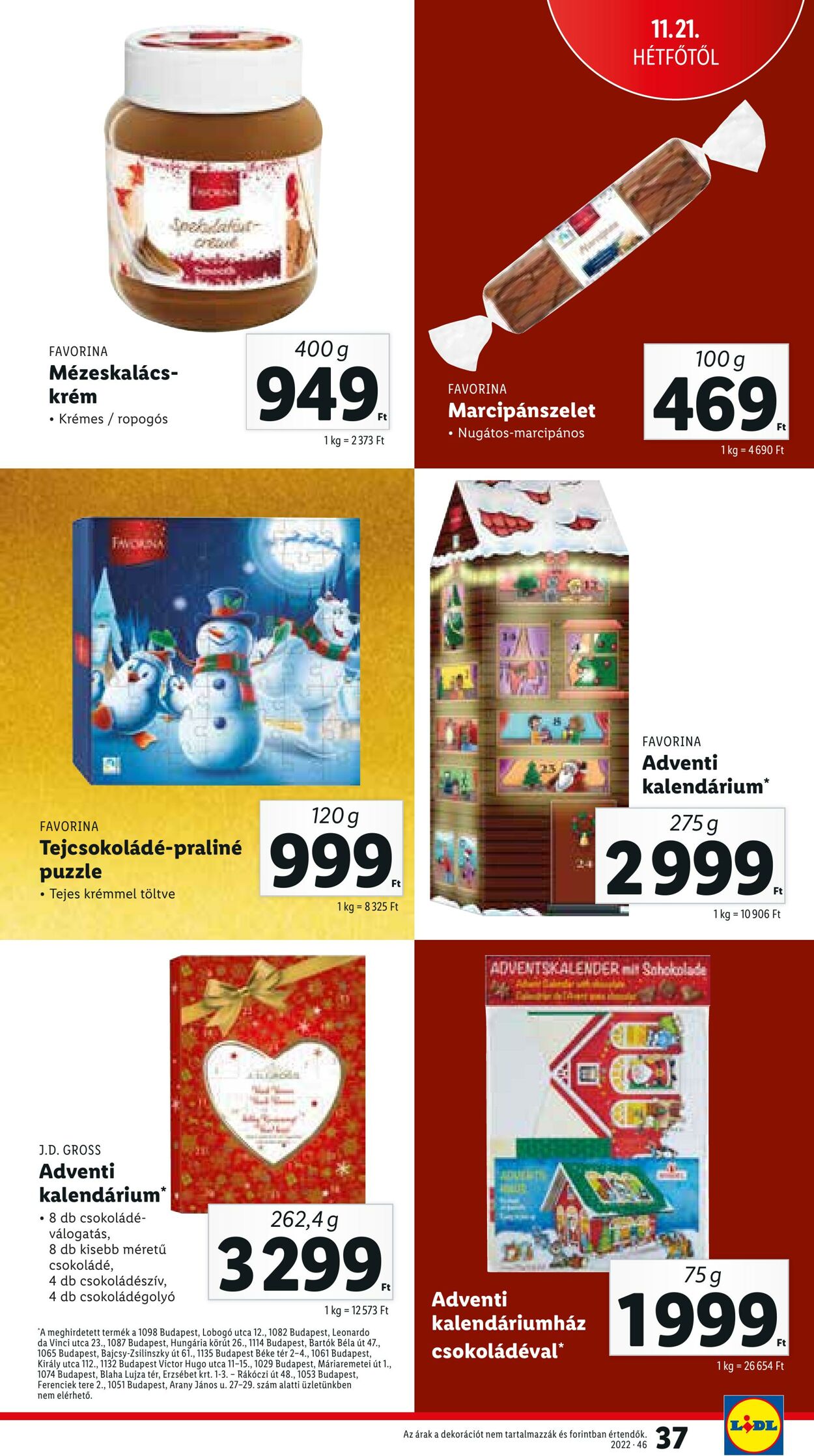 Flyer Lidl 17.11.2022 - 23.11.2022