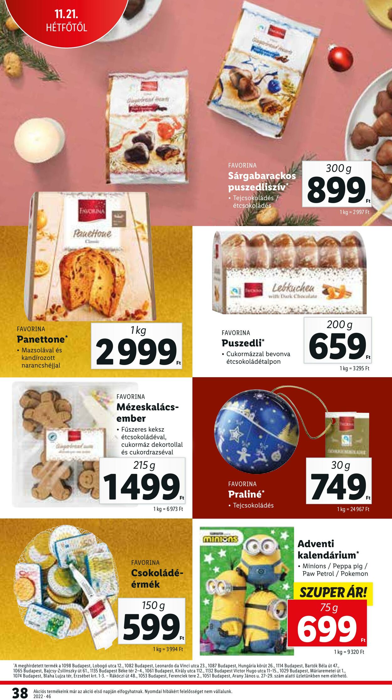 Flyer Lidl 17.11.2022 - 23.11.2022