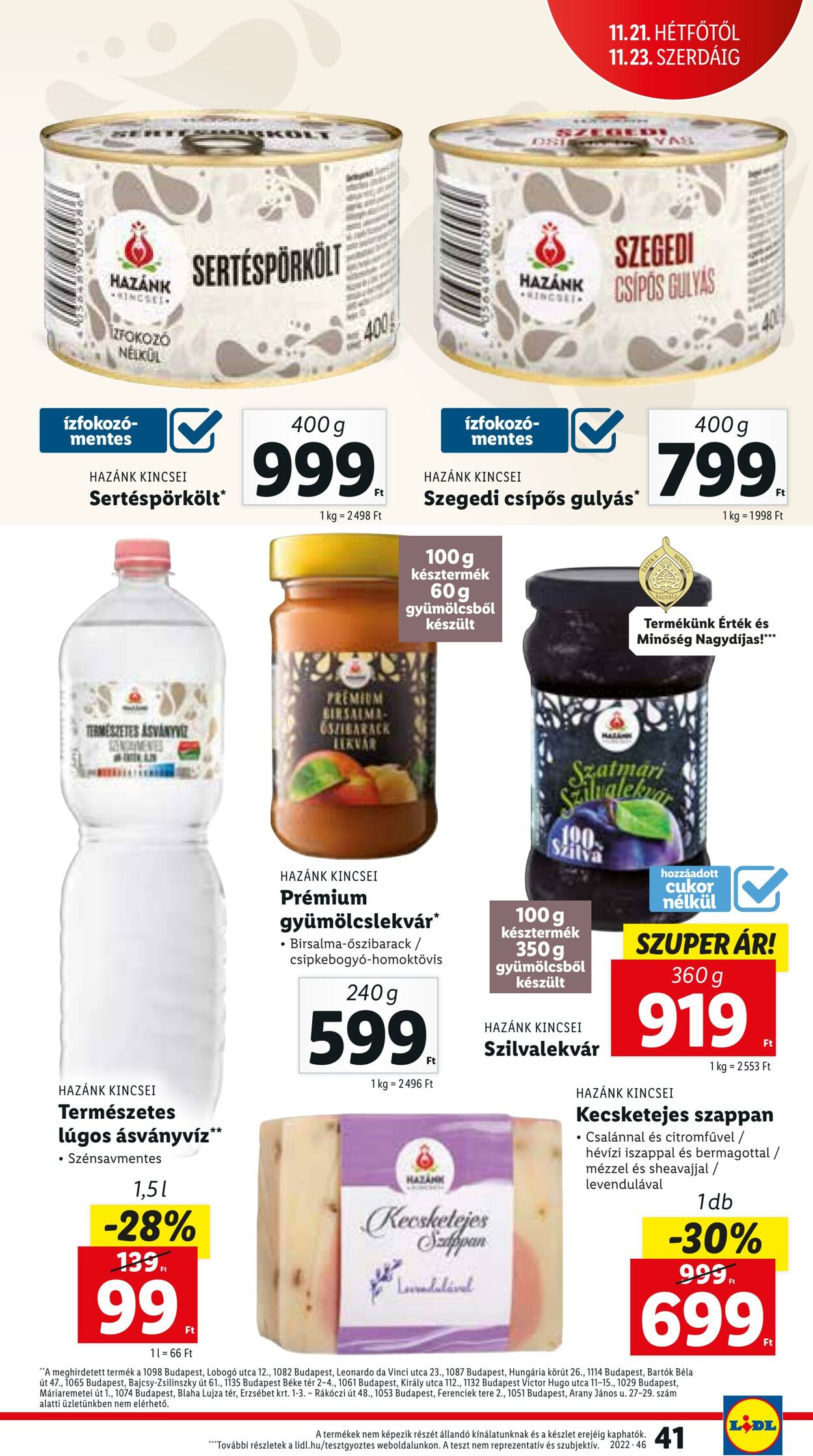 Flyer Lidl 17.11.2022 - 23.11.2022