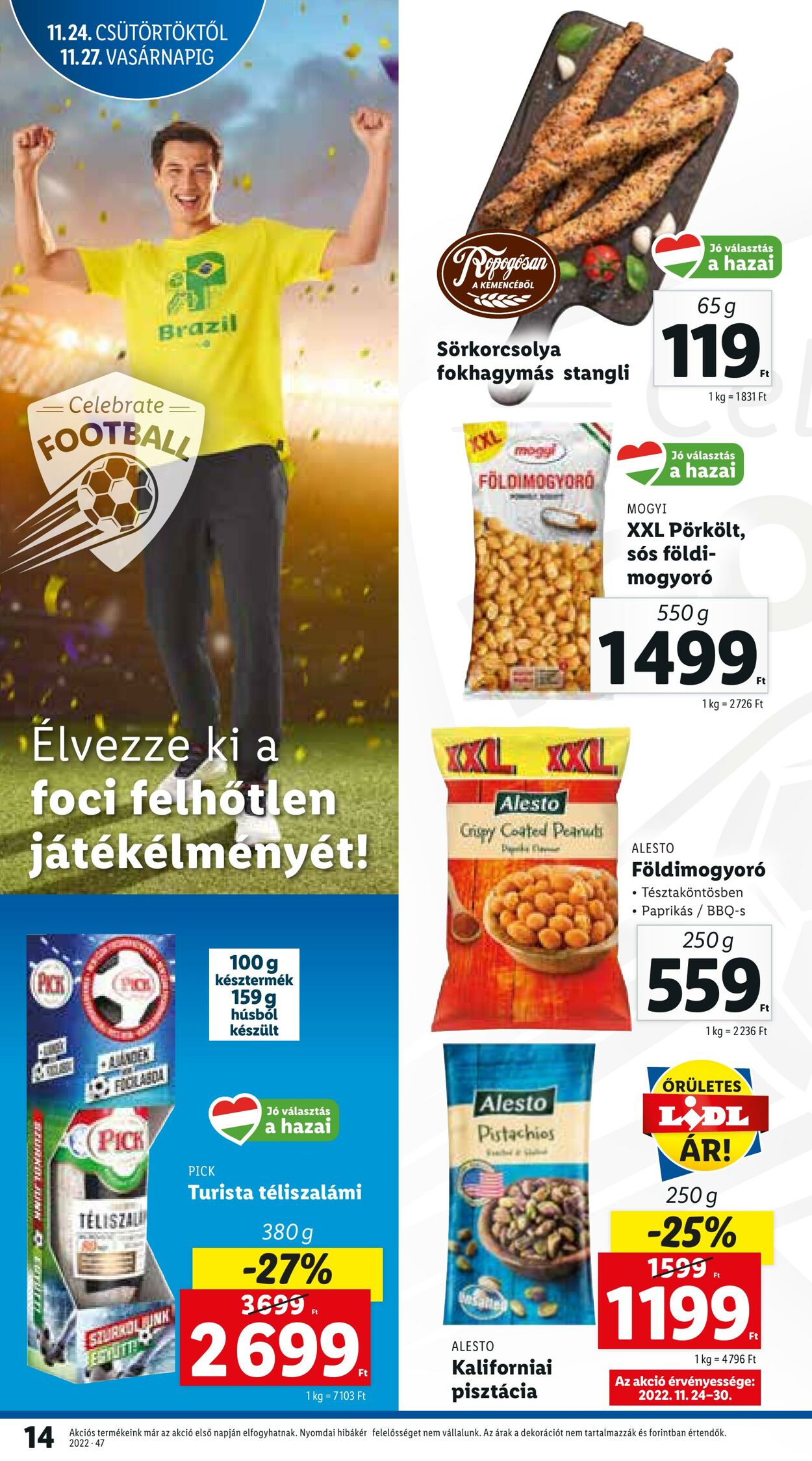 Flyer Lidl 24.11.2022 - 30.11.2022