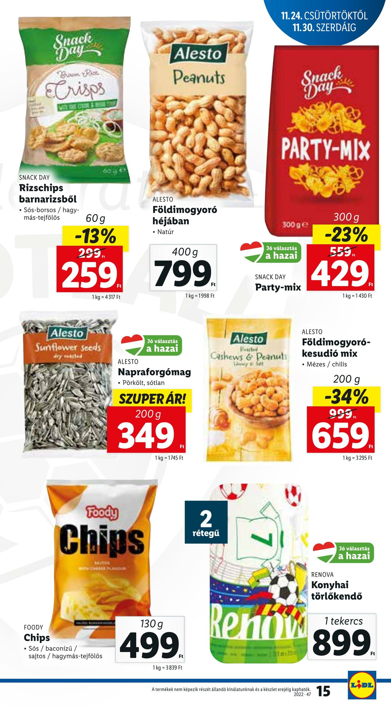 Flyer Lidl 24.11.2022 - 30.11.2022