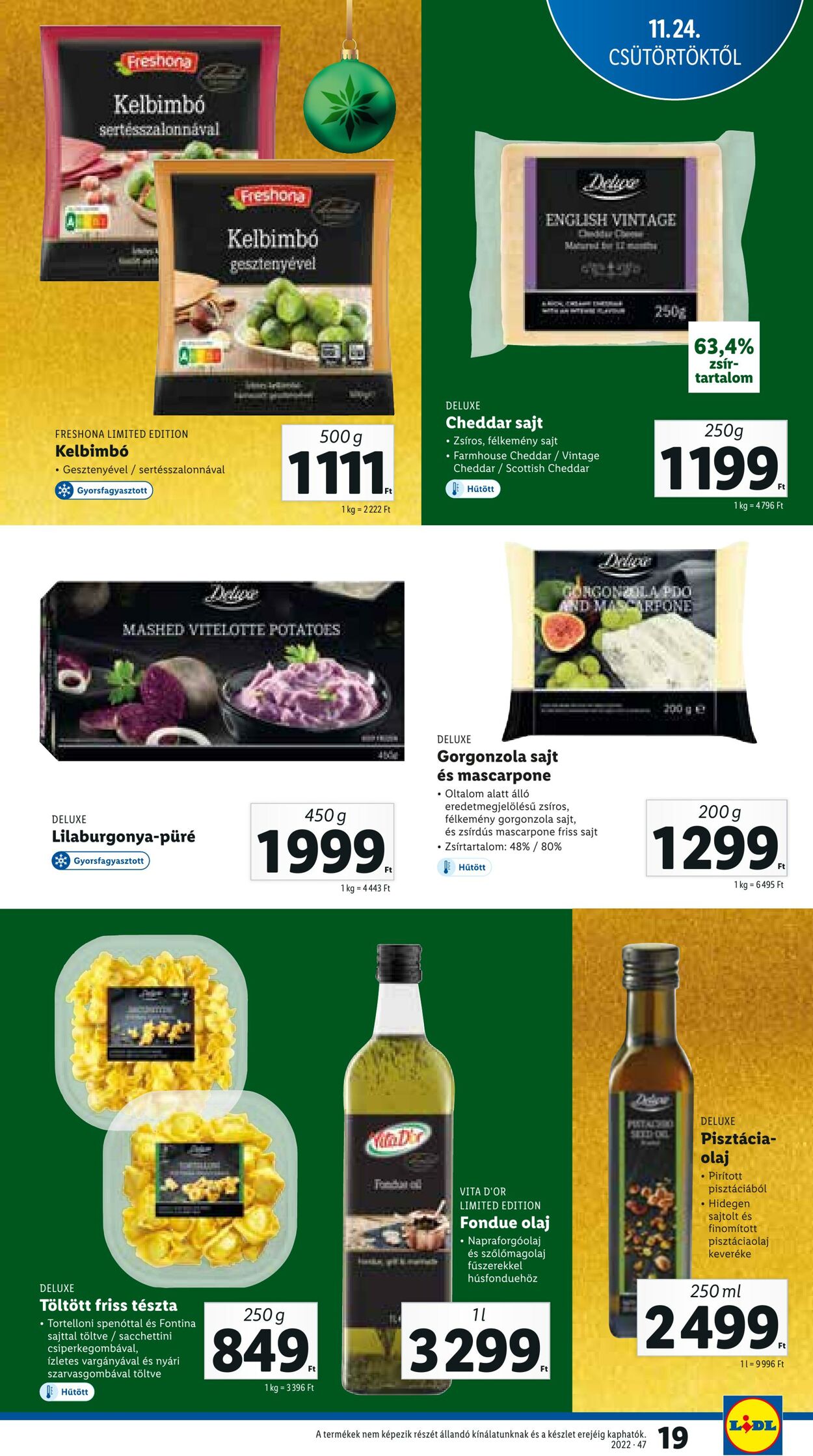 Flyer Lidl 24.11.2022 - 30.11.2022