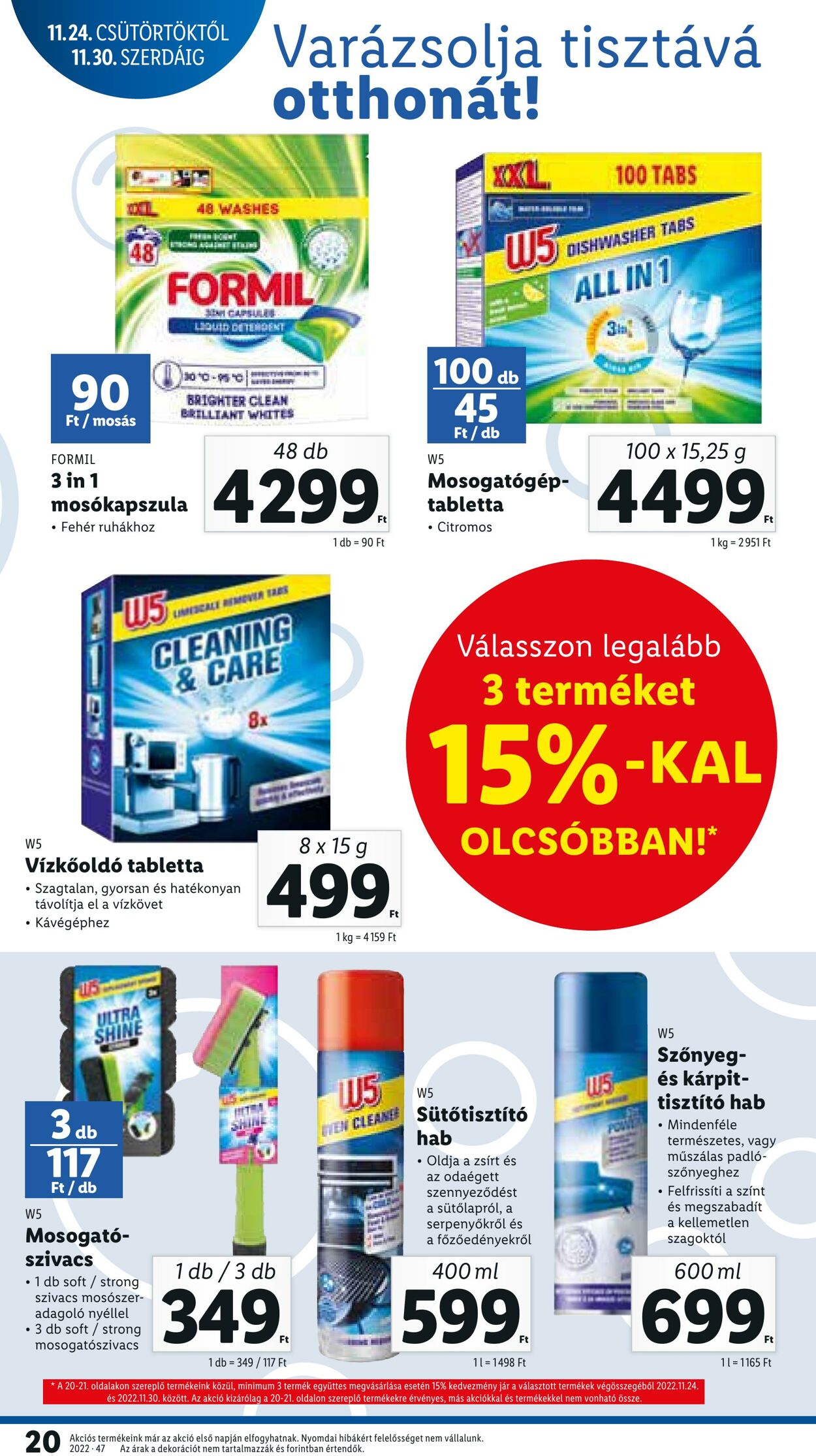 Flyer Lidl 24.11.2022 - 30.11.2022