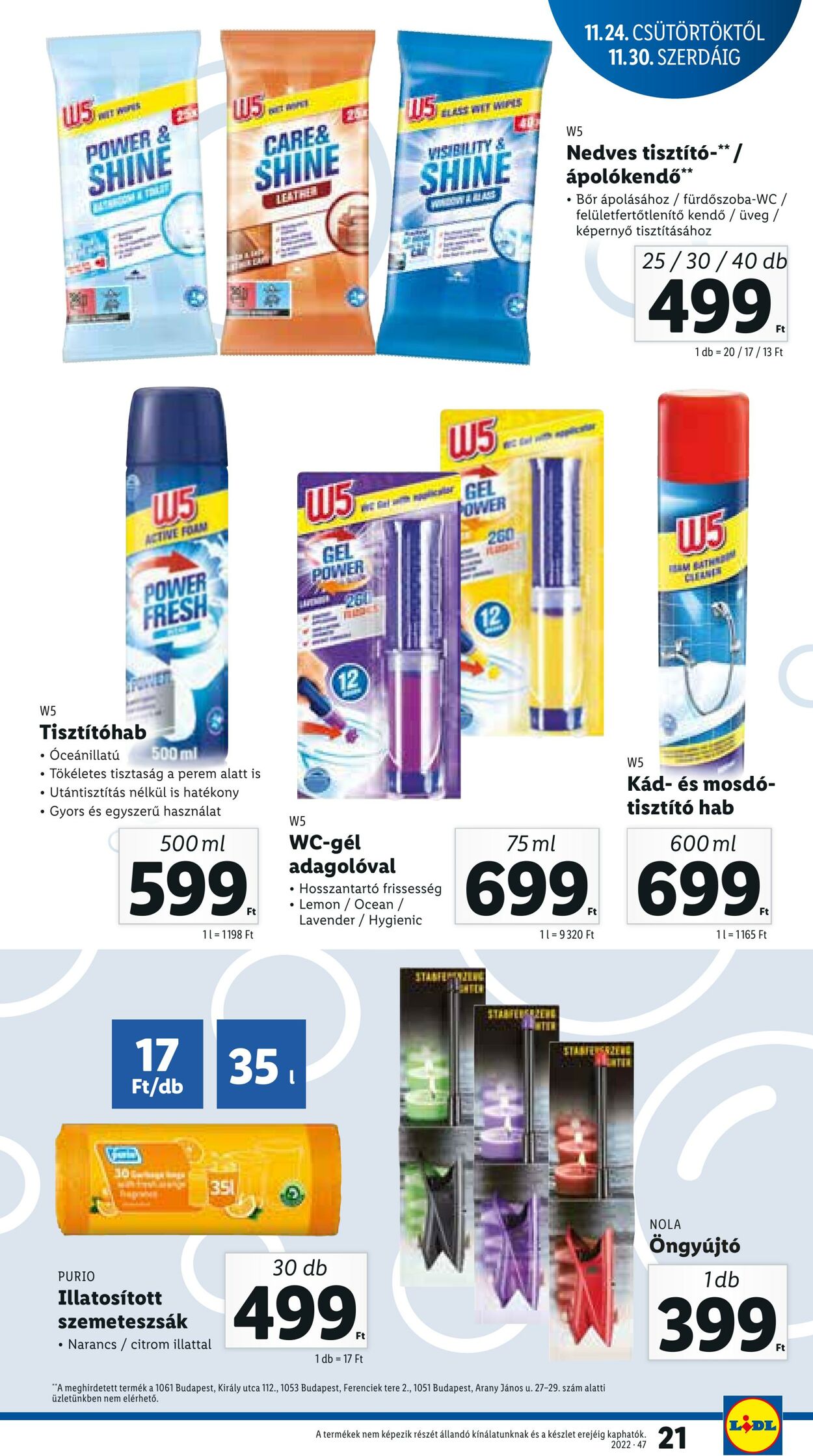 Flyer Lidl 24.11.2022 - 30.11.2022