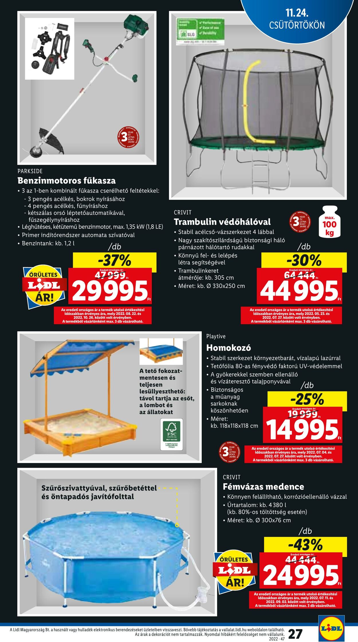 Flyer Lidl 24.11.2022 - 30.11.2022