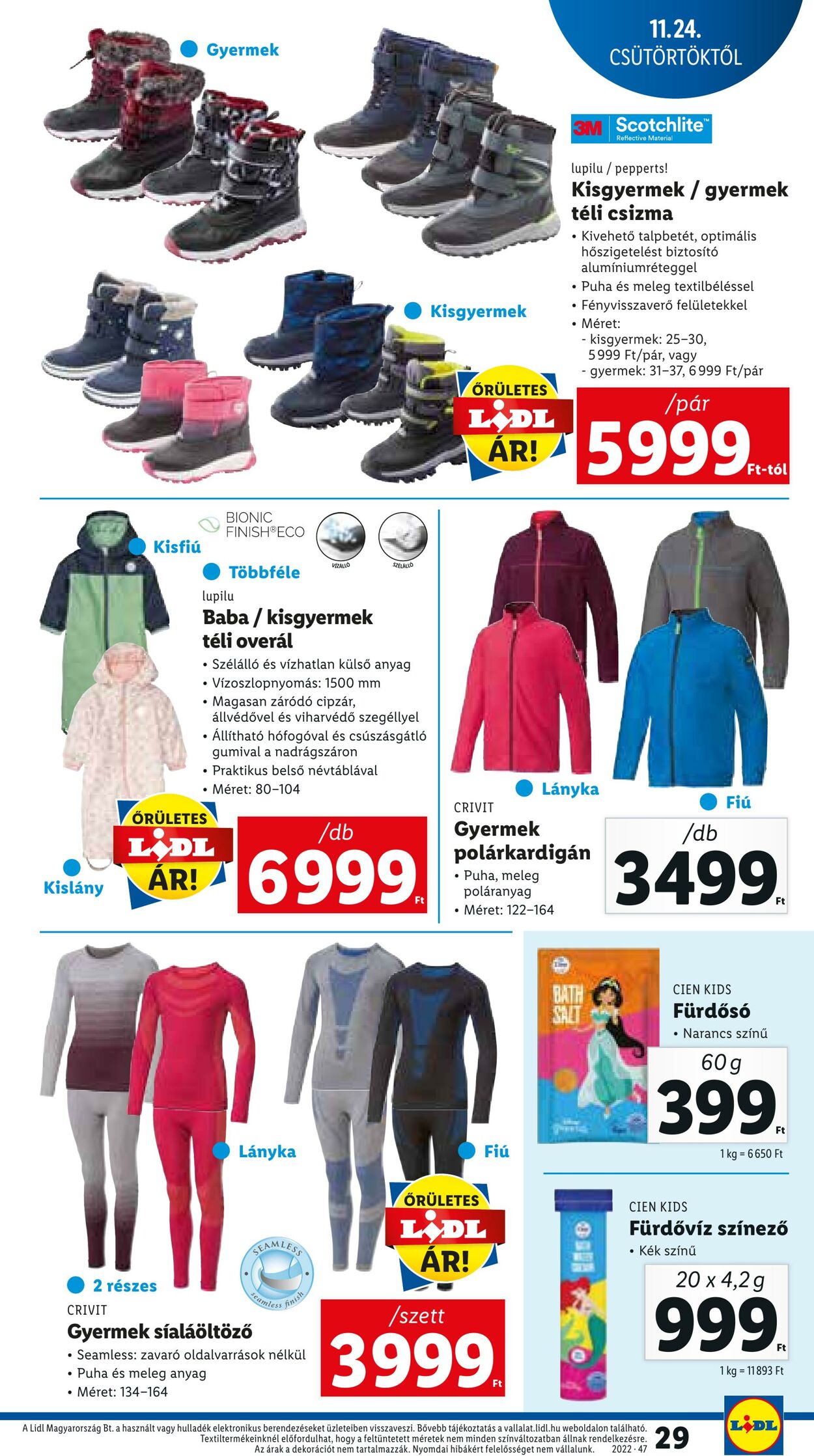 Flyer Lidl 24.11.2022 - 30.11.2022