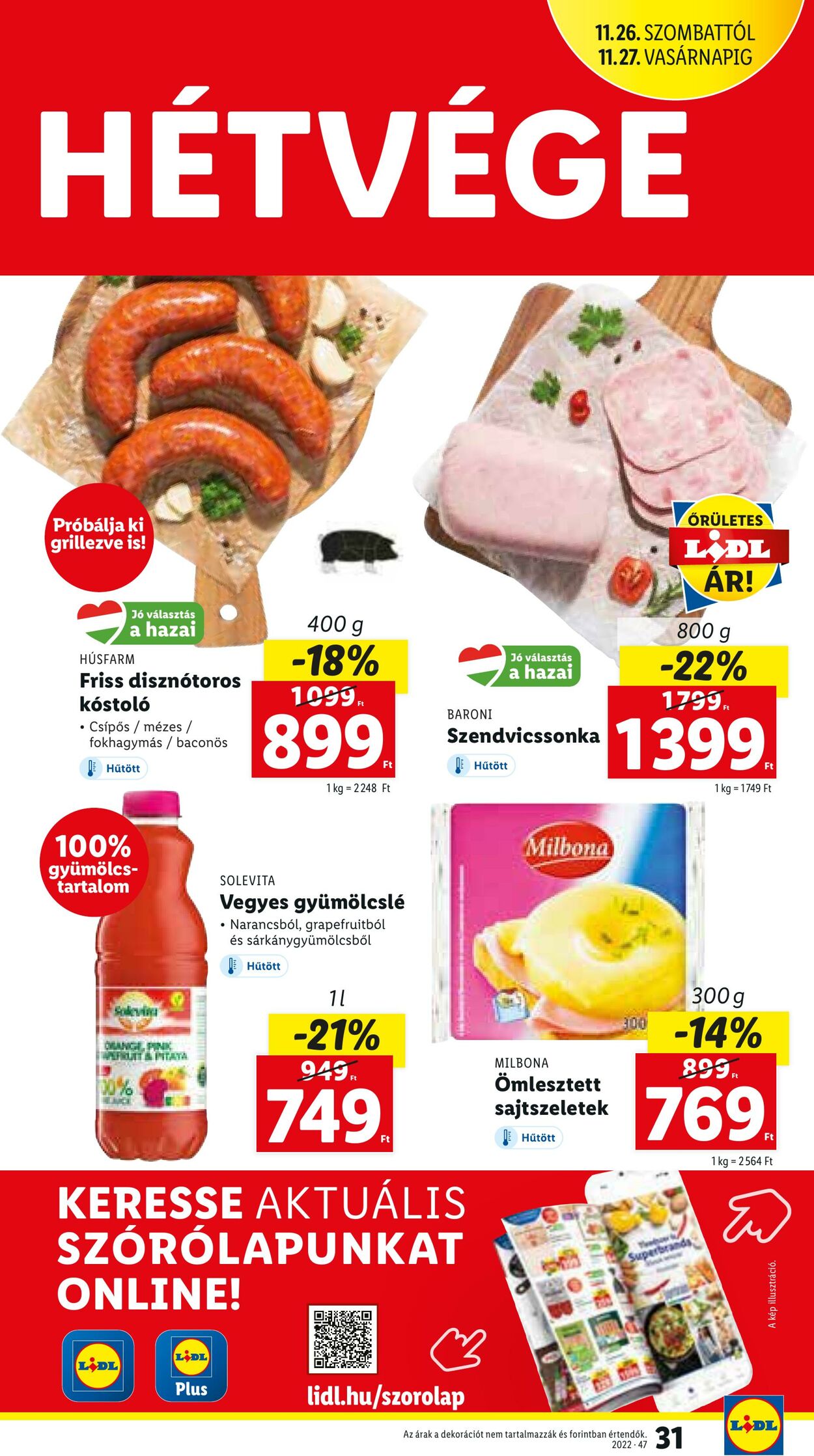 Flyer Lidl 24.11.2022 - 30.11.2022